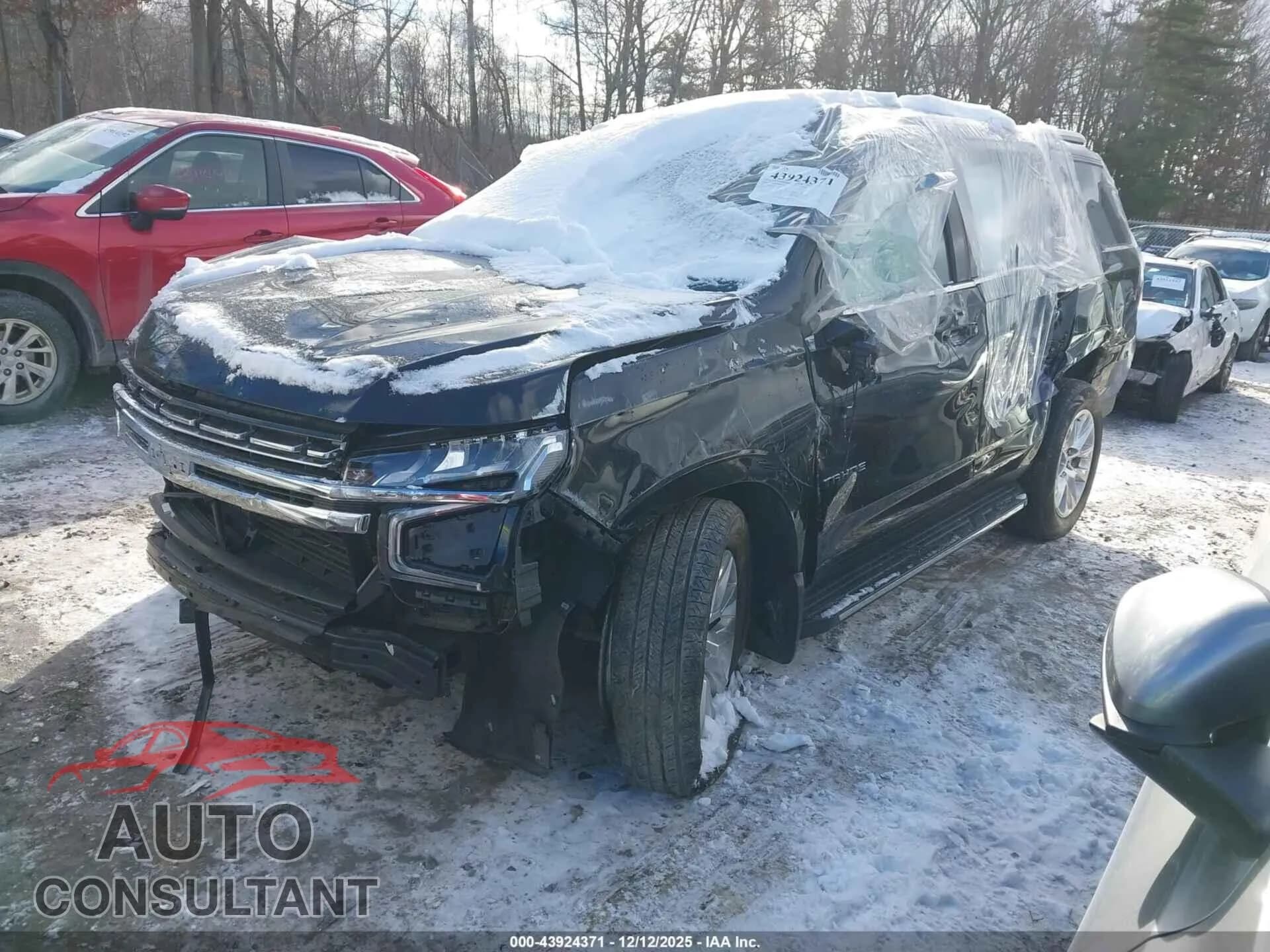 2021 CHEVROLET TAHOE Damaged VIN 1GNSKSKDXMR328517 – rear exterior 2021 CHEVROLET TAHOE Damaged VIN 1GNSKSKDXMR328517 – rear exterior