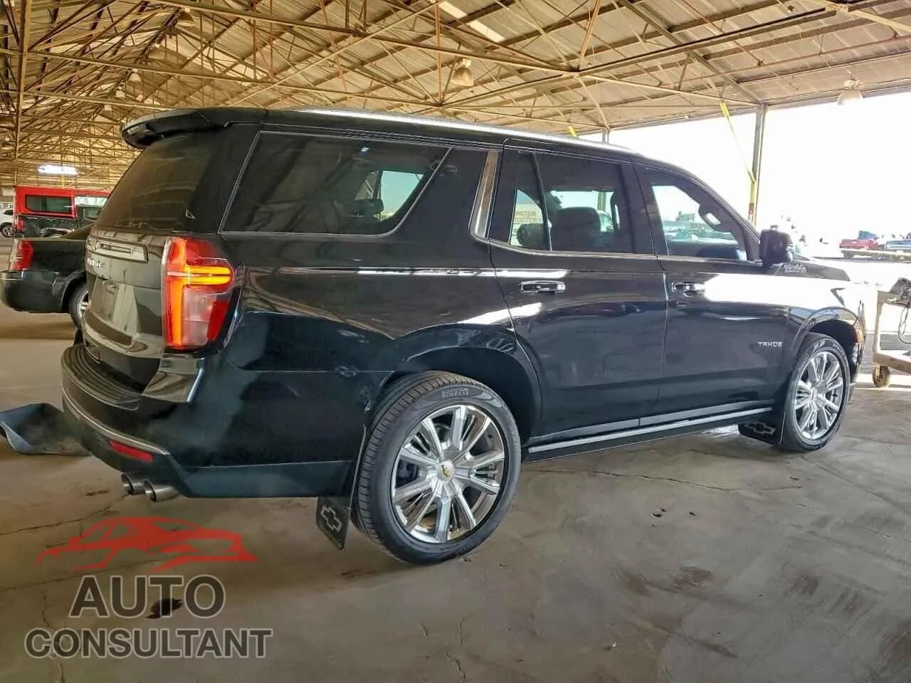 2021 CHEVROLET TAHOE Damaged VIN 1GNSKTKL9MR284250 – side profile 2021 CHEVROLET TAHOE Damaged VIN 1GNSKTKL9MR284250 – side profile