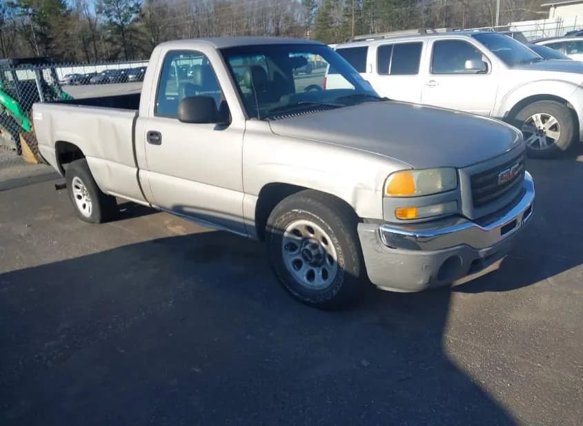 2005 GMC Sierra Used VIN 1GTEC14X35Z121019 – front exterior 2005 GMC Sierra Used VIN 1GTEC14X35Z121019 – front exterior