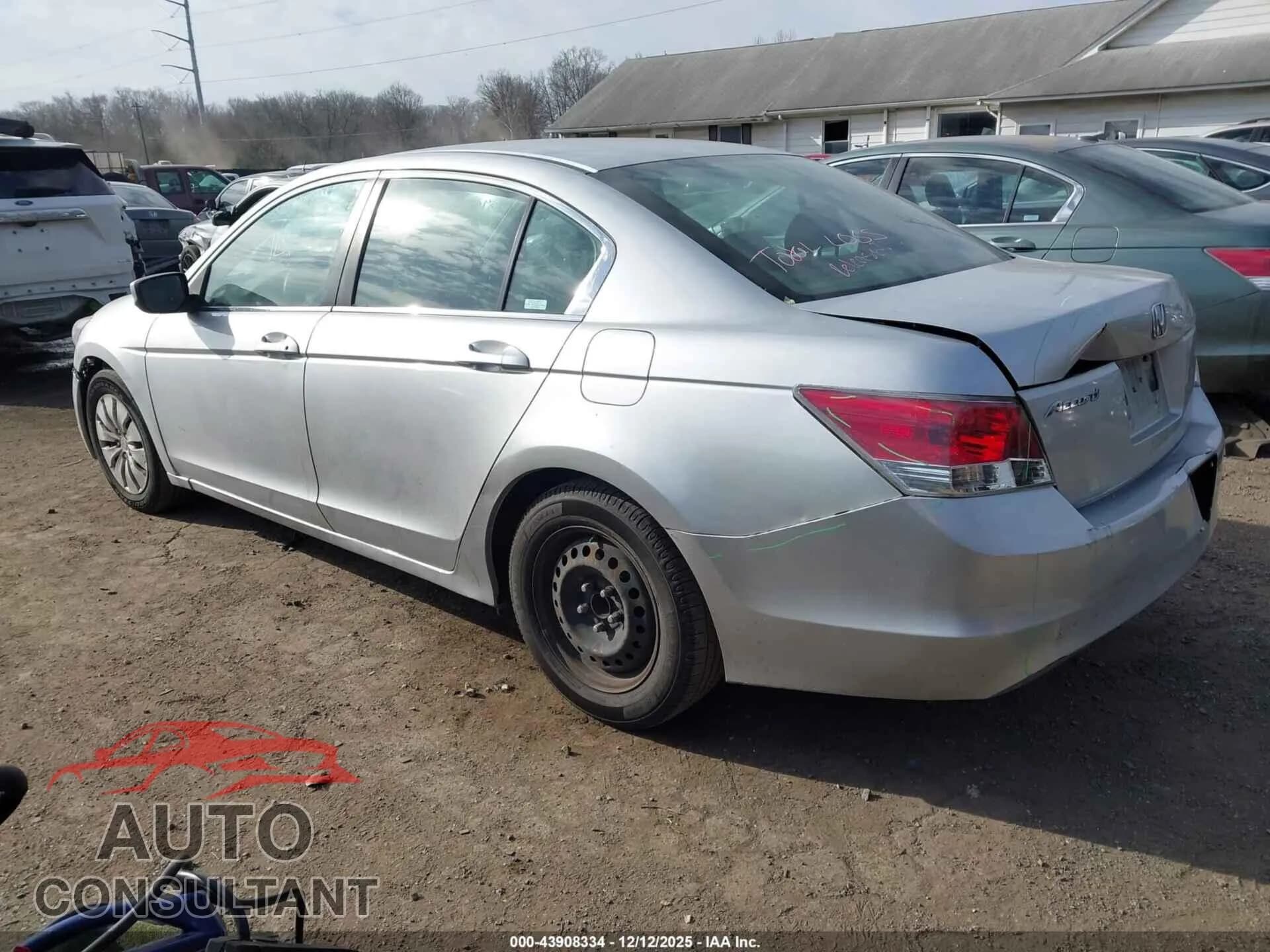 2009 HONDA ACCORD Damaged VIN 1HGCP26319A030400 – side profile 2009 HONDA ACCORD Damaged VIN 1HGCP26319A030400 – side profile