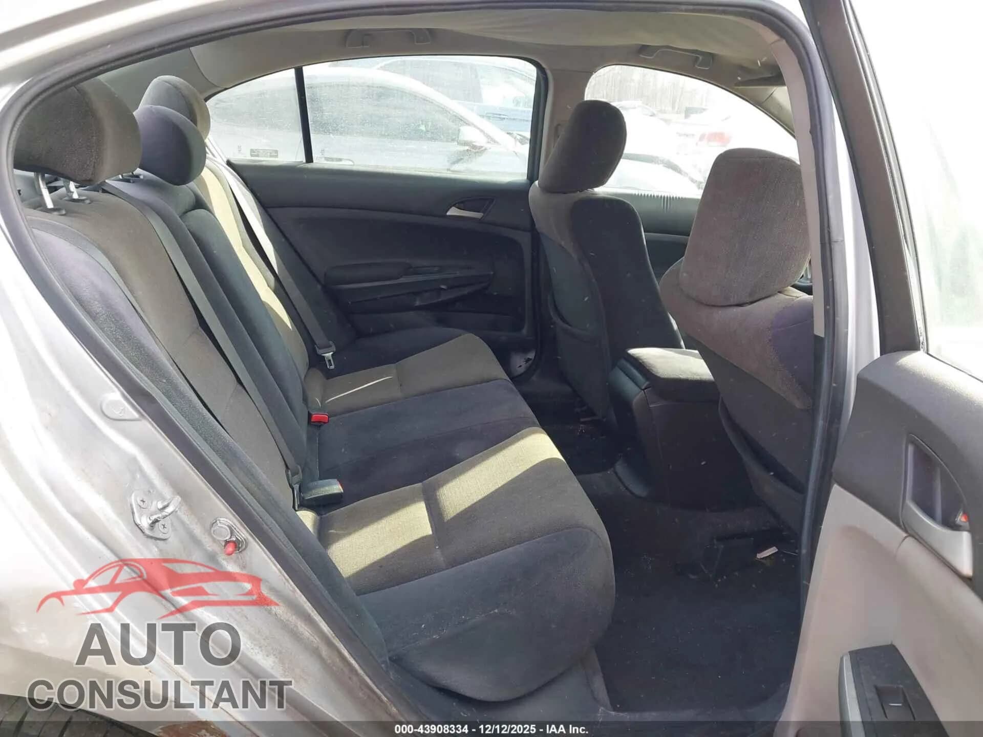 2009 HONDA ACCORD Damaged VIN 1HGCP26319A030400 – undercarriage 2009 HONDA ACCORD Damaged VIN 1HGCP26319A030400 – undercarriage