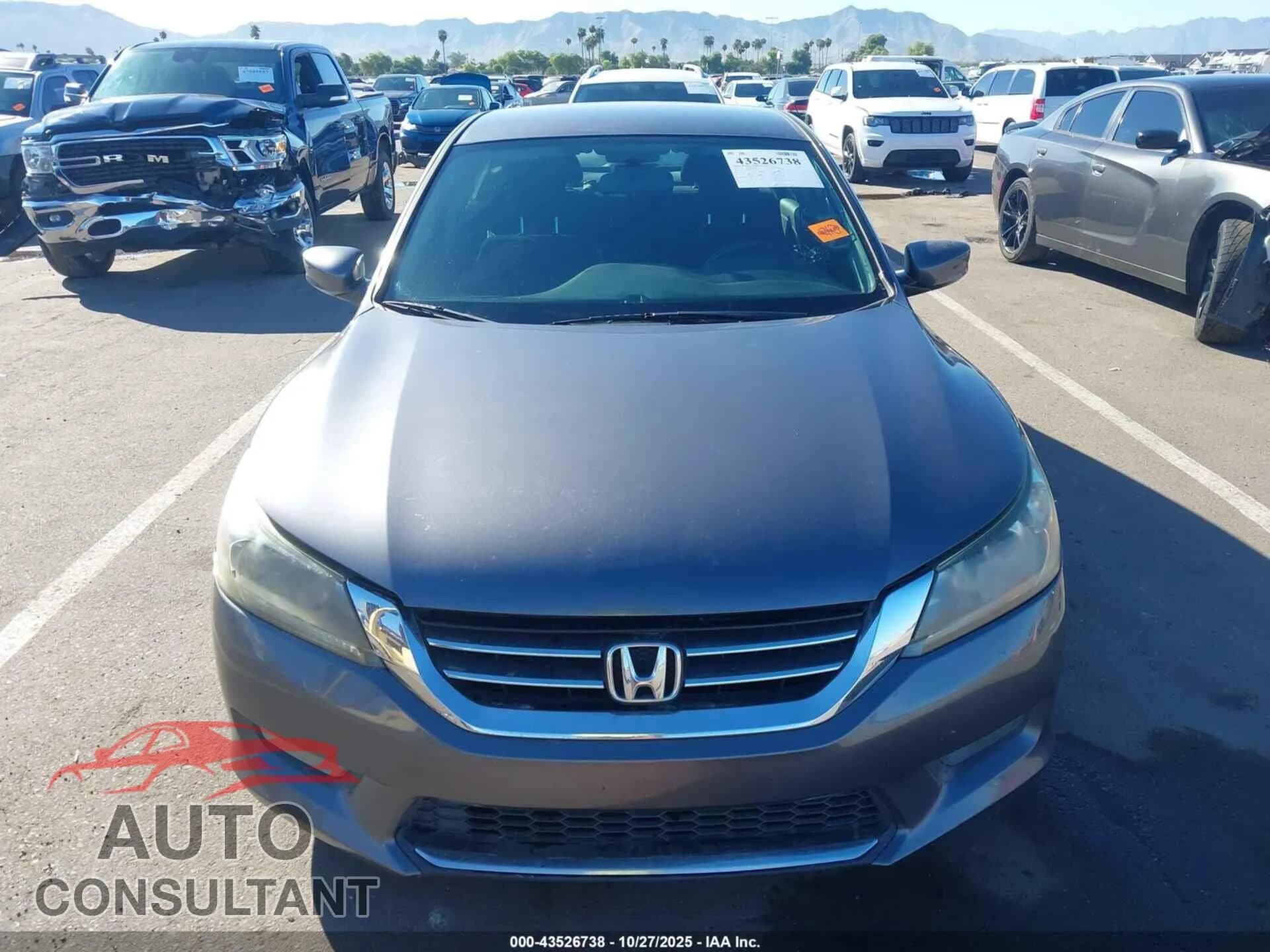 2014 HONDA ACCORD Damaged VIN 1HGCR2E50EA231292 – engine bay 2014 HONDA ACCORD Damaged VIN 1HGCR2E50EA231292 – engine bay