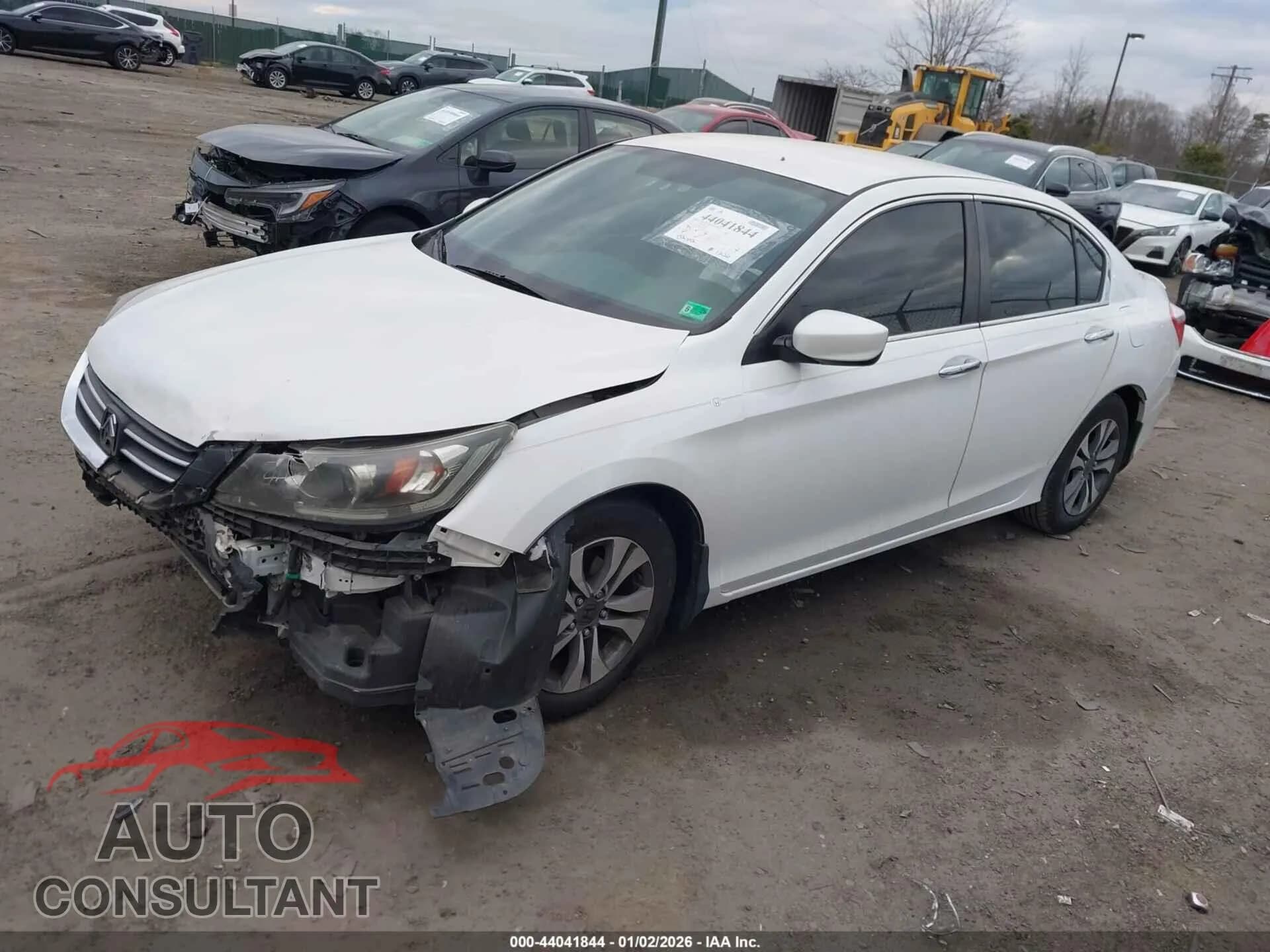 2013 HONDA ACCORD Damaged VIN 1HGCR2F3XDA103007 – rear exterior 2013 HONDA ACCORD Damaged VIN 1HGCR2F3XDA103007 – rear exterior
