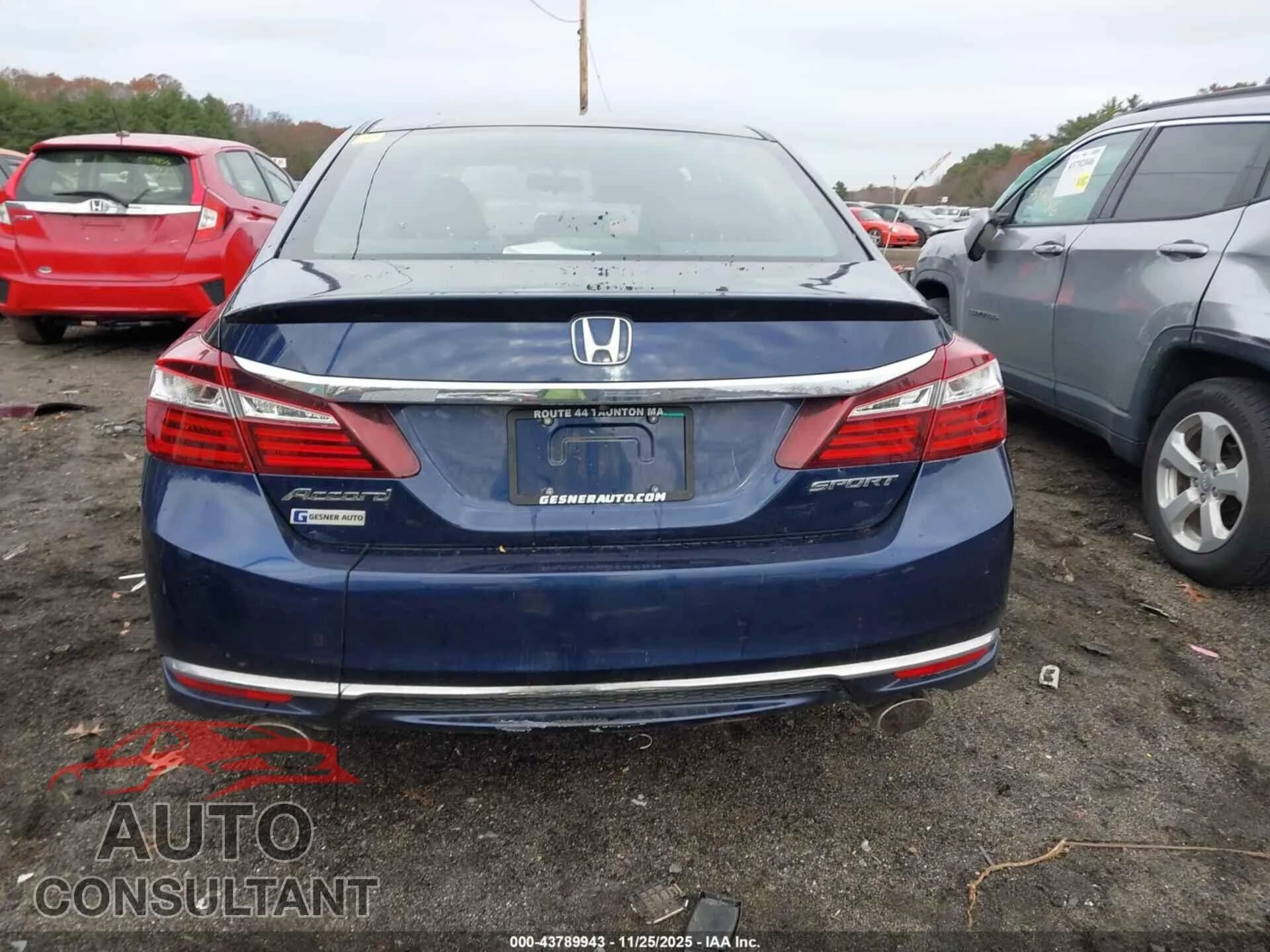 2016 HONDA ACCORD Damaged VIN 1HGCR2F56GA125978 – photo 16 2016 HONDA ACCORD Damaged VIN 1HGCR2F56GA125978 – photo 16