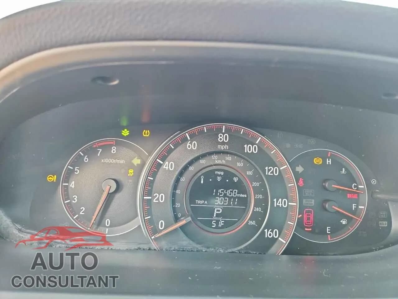 2016 HONDA ACCORD Damaged VIN 1HGCR2F58GA102041 – trunk area 2016 HONDA ACCORD Damaged VIN 1HGCR2F58GA102041 – trunk area