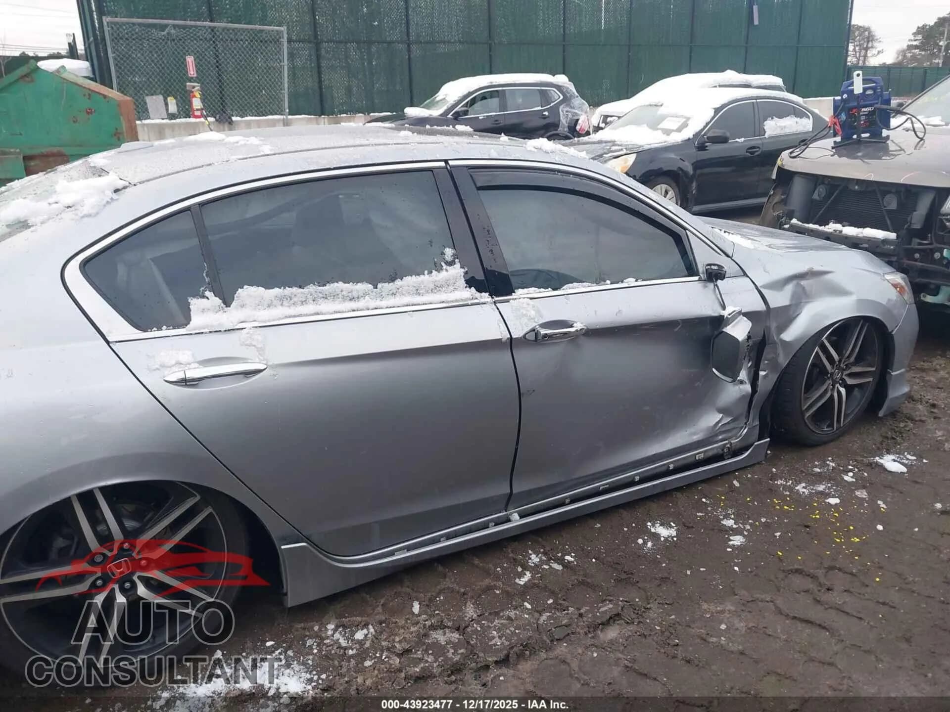 2016 HONDA ACCORD Damaged VIN 1HGCR3F90GA021253 – photo 13 2016 HONDA ACCORD Damaged VIN 1HGCR3F90GA021253 – photo 13