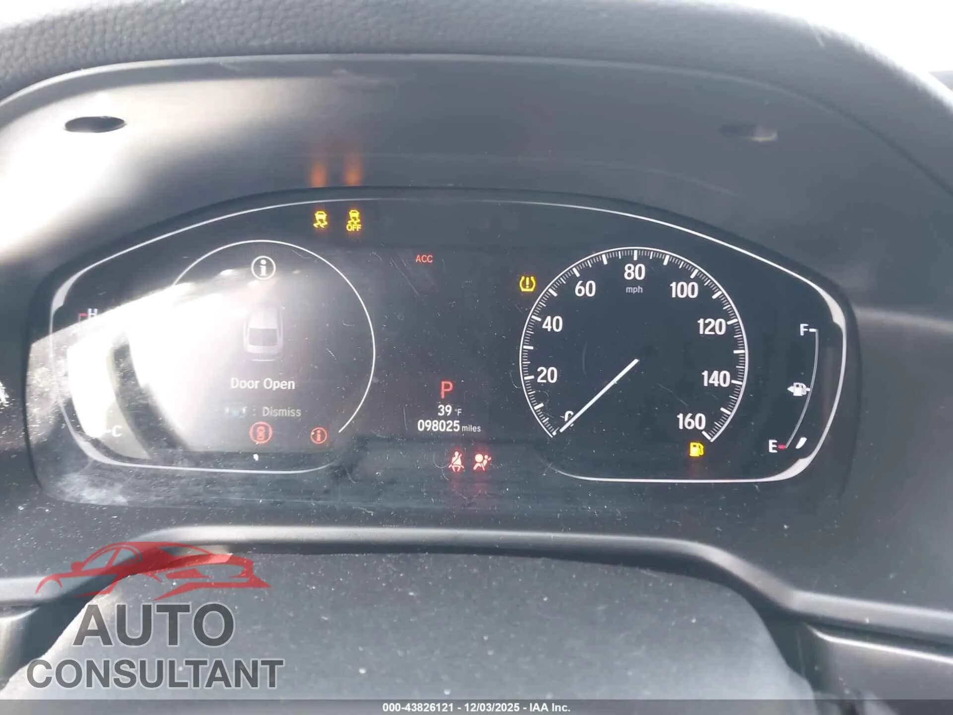 2020 HONDA ACCORD Damaged VIN 1HGCV1F15LA095482 – exterior detail 2020 HONDA ACCORD Damaged VIN 1HGCV1F15LA095482 – exterior detail