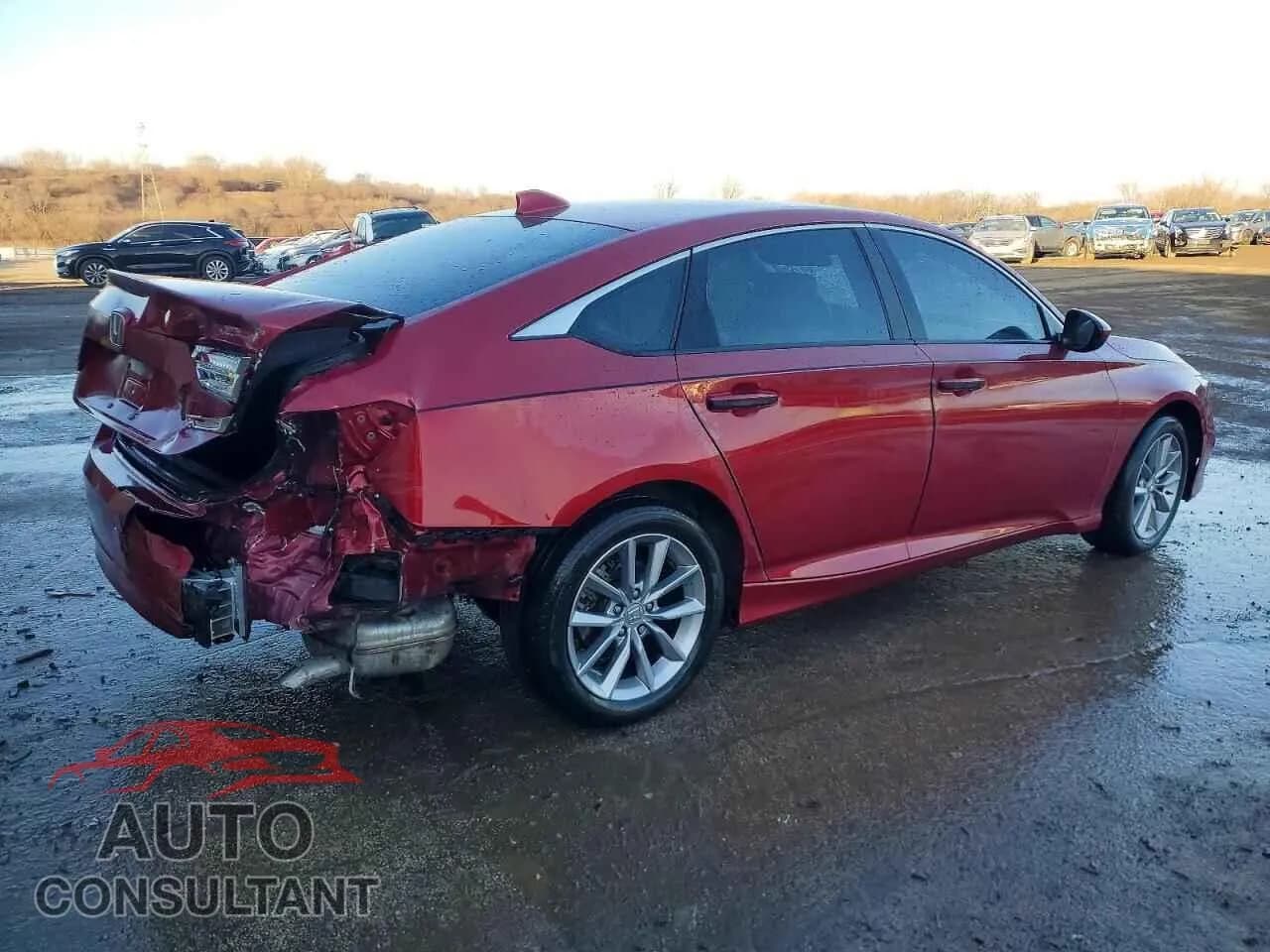 2021 HONDA ACCORD Damaged VIN 1HGCV1F15MA001196 – side profile 2021 HONDA ACCORD Damaged VIN 1HGCV1F15MA001196 – side profile