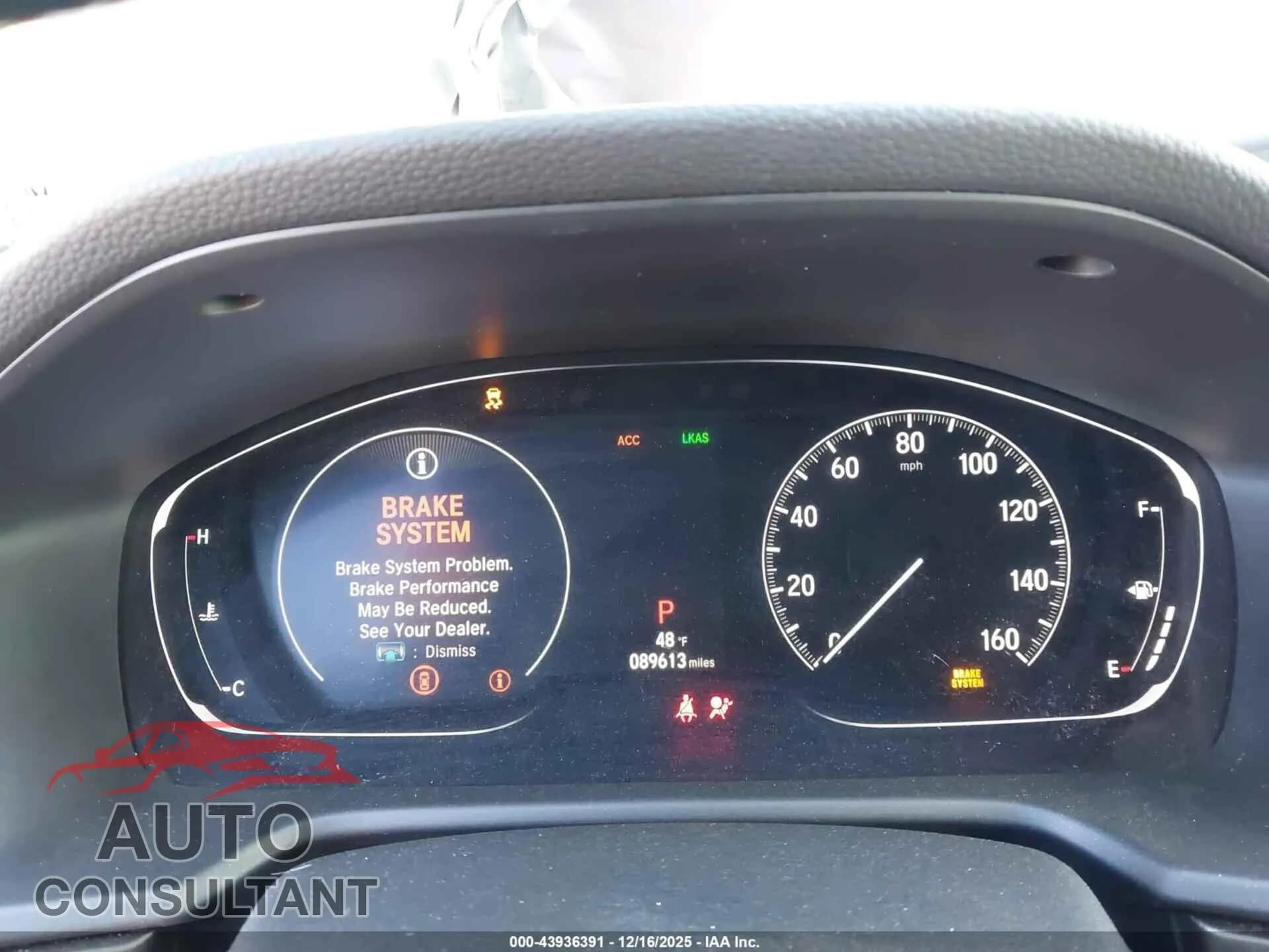 2018 HONDA ACCORD Damaged VIN 1HGCV1F16JA086416 – photo 15 2018 HONDA ACCORD Damaged VIN 1HGCV1F16JA086416 – photo 15