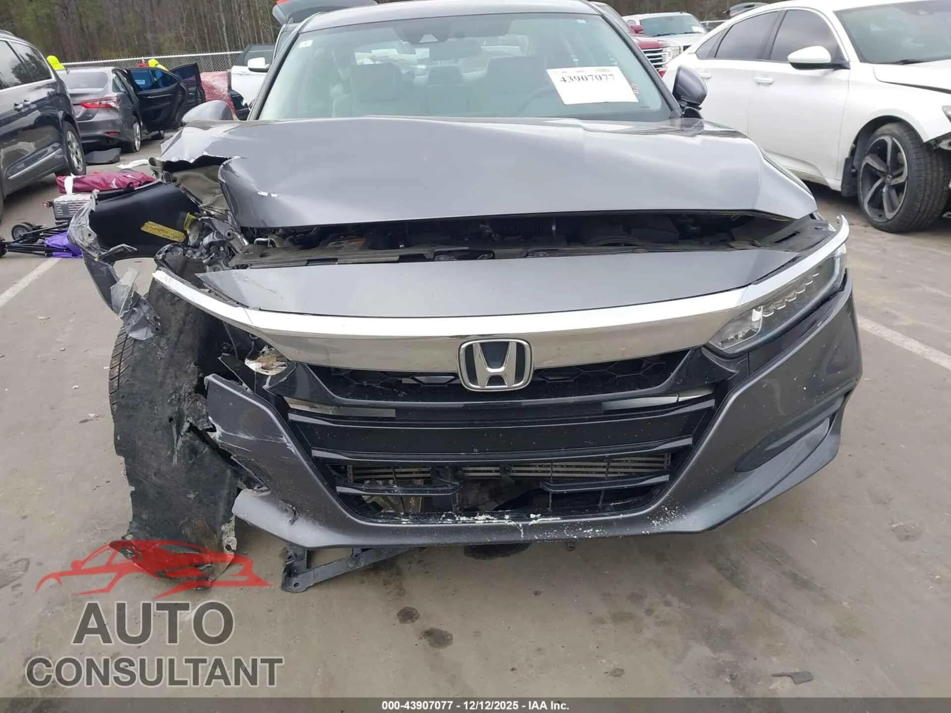 2019 HONDA ACCORD Damaged VIN 1HGCV1F19KA019973 – engine bay 2019 HONDA ACCORD Damaged VIN 1HGCV1F19KA019973 – engine bay