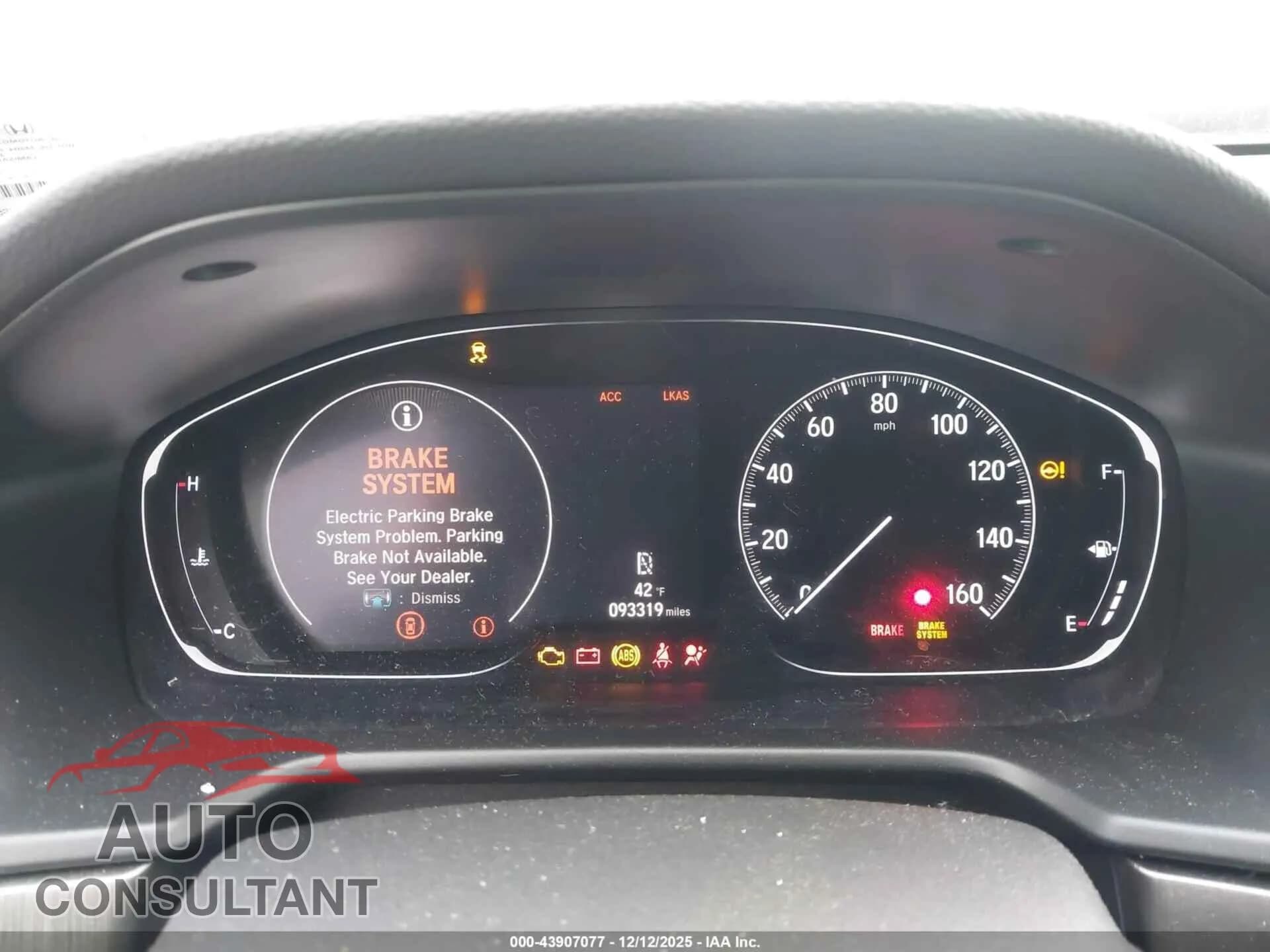 2019 HONDA ACCORD Damaged VIN 1HGCV1F19KA019973 – exterior detail 2019 HONDA ACCORD Damaged VIN 1HGCV1F19KA019973 – exterior detail