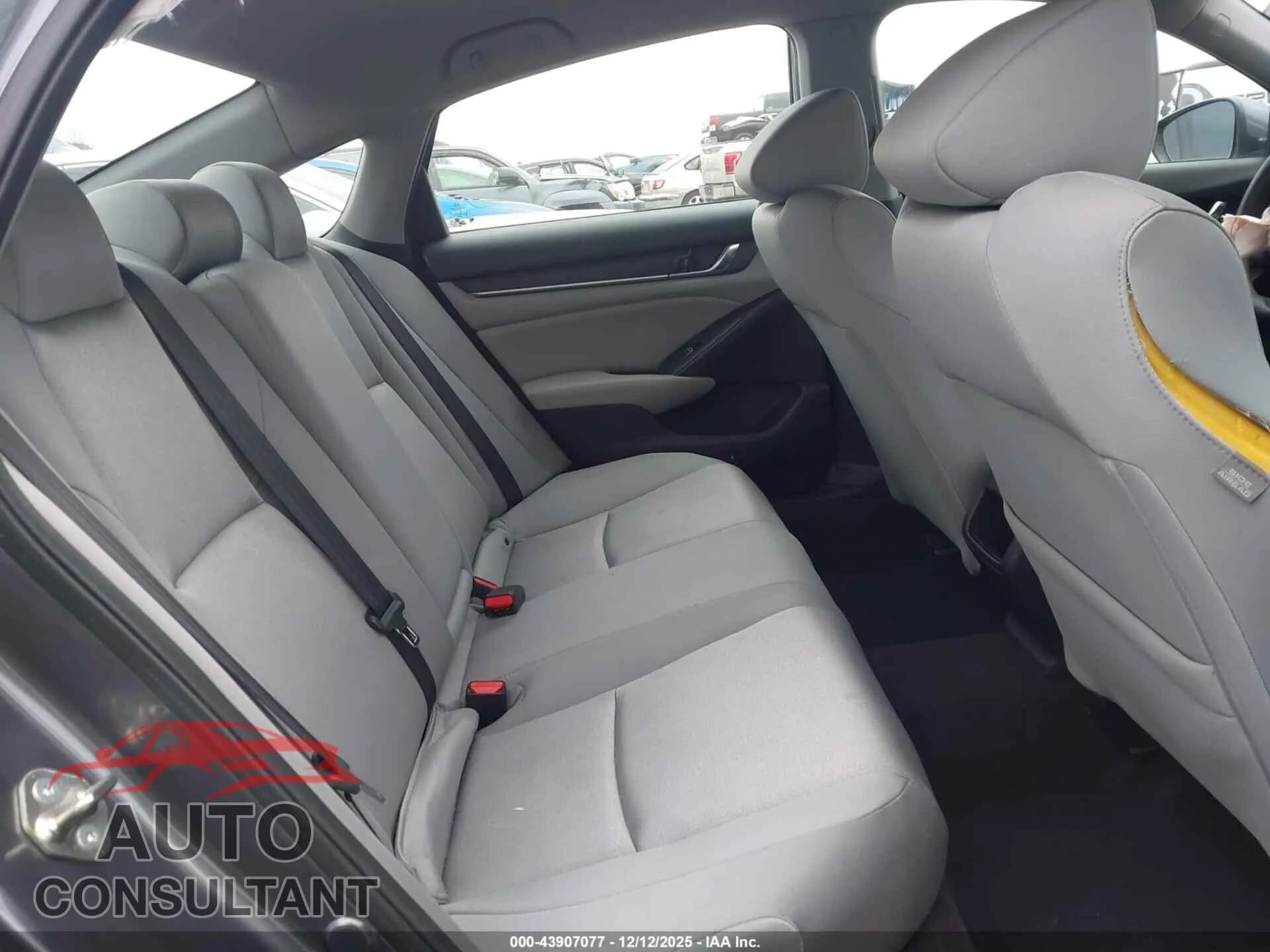 2019 HONDA ACCORD Damaged VIN 1HGCV1F19KA019973 – undercarriage 2019 HONDA ACCORD Damaged VIN 1HGCV1F19KA019973 – undercarriage