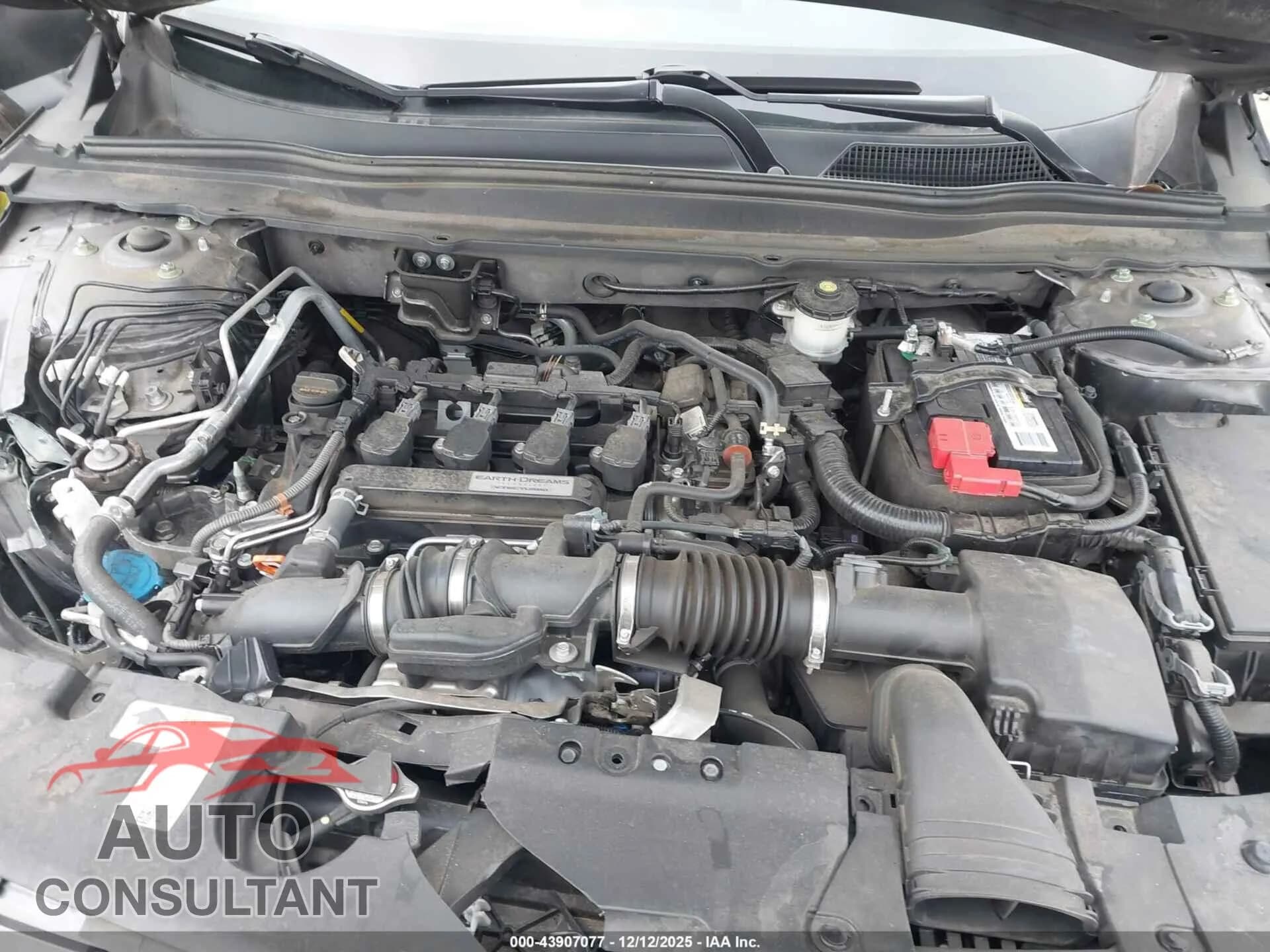 2019 HONDA ACCORD Damaged VIN 1HGCV1F19KA019973 – odometer reading 2019 HONDA ACCORD Damaged VIN 1HGCV1F19KA019973 – odometer reading