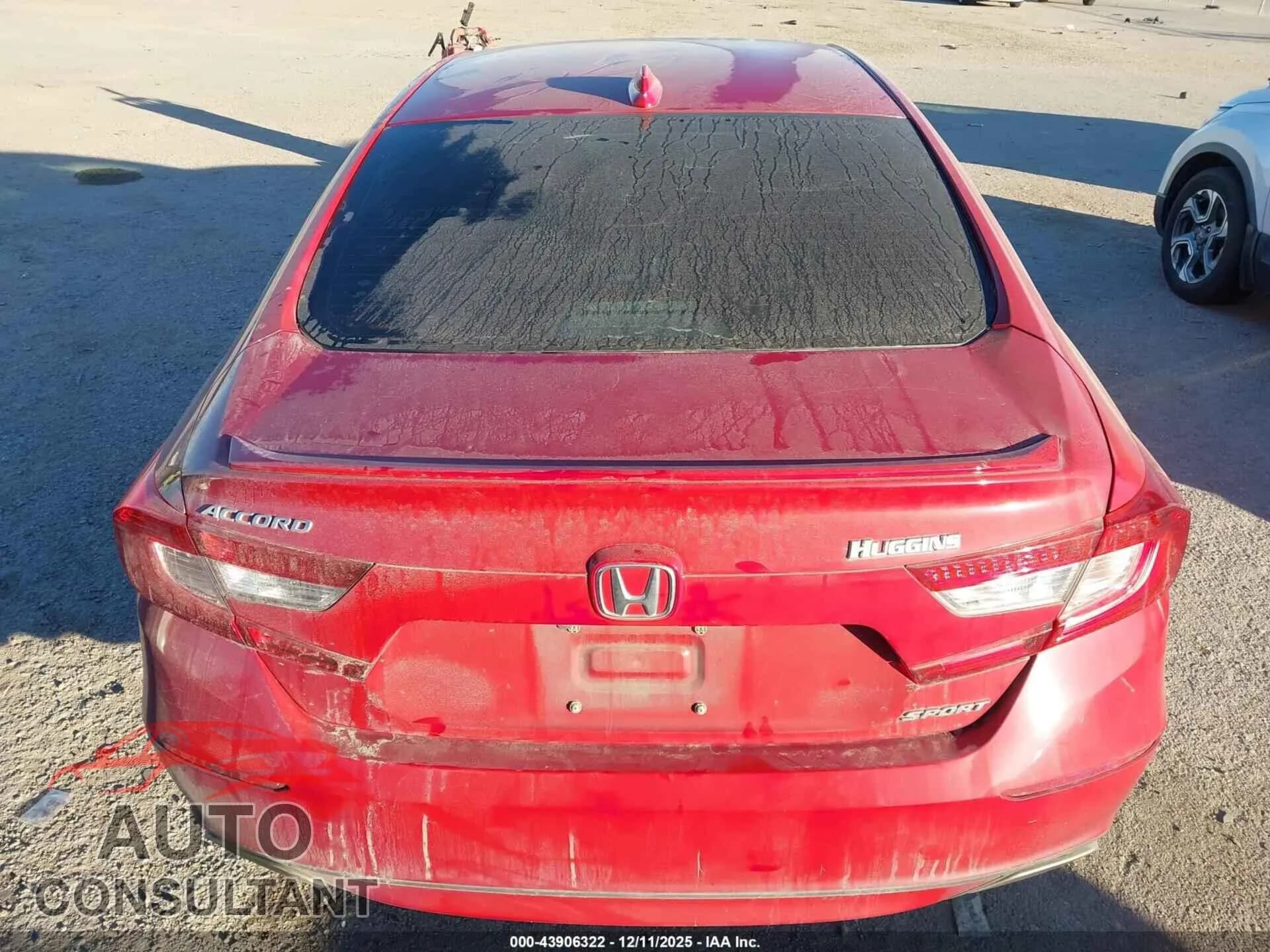 2018 HONDA ACCORD Damaged VIN 1HGCV1F30JA261308 – photo 16 2018 HONDA ACCORD Damaged VIN 1HGCV1F30JA261308 – photo 16