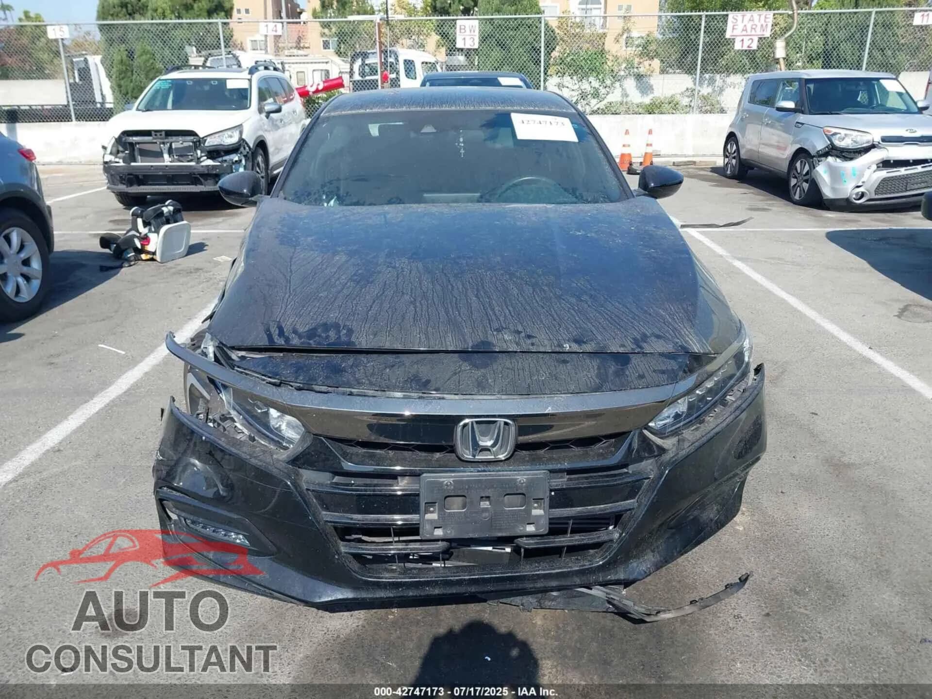 2018 HONDA ACCORD Damaged VIN 1HGCV1F34JA241854 – photo 12 2018 HONDA ACCORD Damaged VIN 1HGCV1F34JA241854 – photo 12