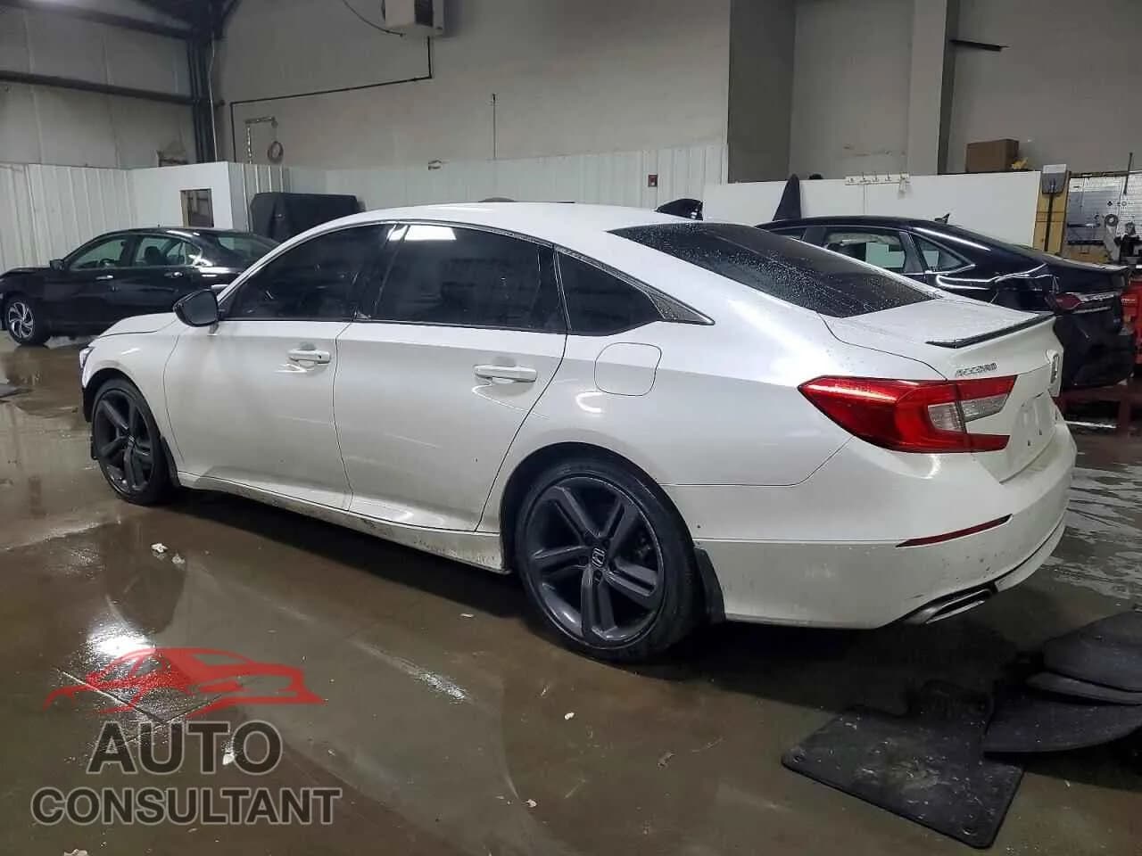 2021 HONDA ACCORD Damaged VIN 1HGCV1F44MA009574 – rear exterior 2021 HONDA ACCORD Damaged VIN 1HGCV1F44MA009574 – rear exterior