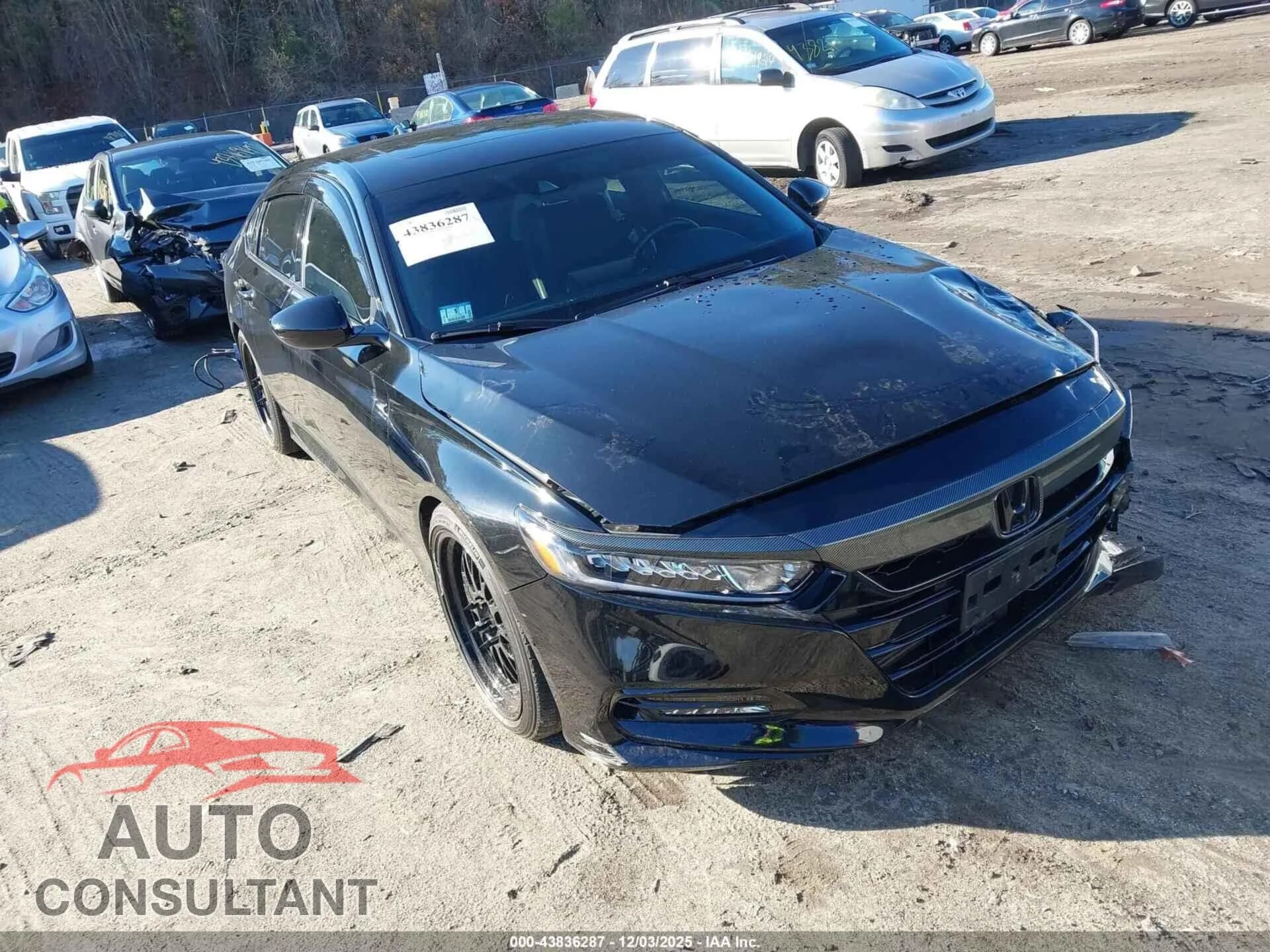 2020 HONDA ACCORD Damaged VIN 1HGCV2F32LA006944 – front exterior 2020 HONDA ACCORD Damaged VIN 1HGCV2F32LA006944 – front exterior