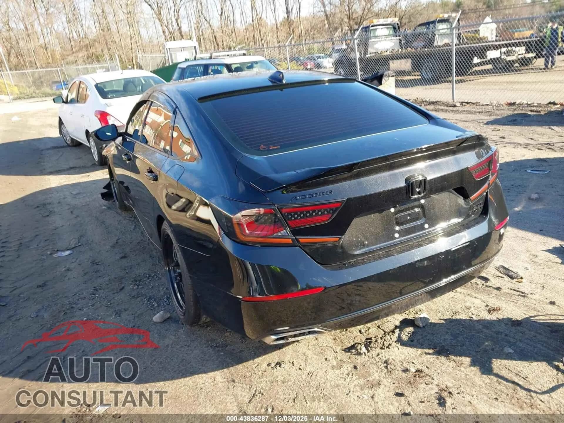 2020 HONDA ACCORD Damaged VIN 1HGCV2F32LA006944 – side profile 2020 HONDA ACCORD Damaged VIN 1HGCV2F32LA006944 – side profile