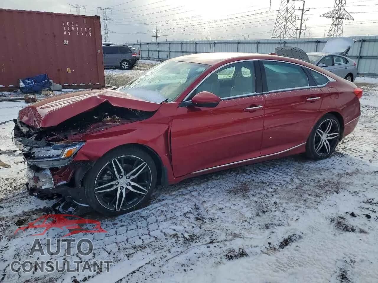 2021 HONDA ACCORD Damaged VIN 1HGCV2F97MA015905 – front exterior 2021 HONDA ACCORD Damaged VIN 1HGCV2F97MA015905 – front exterior