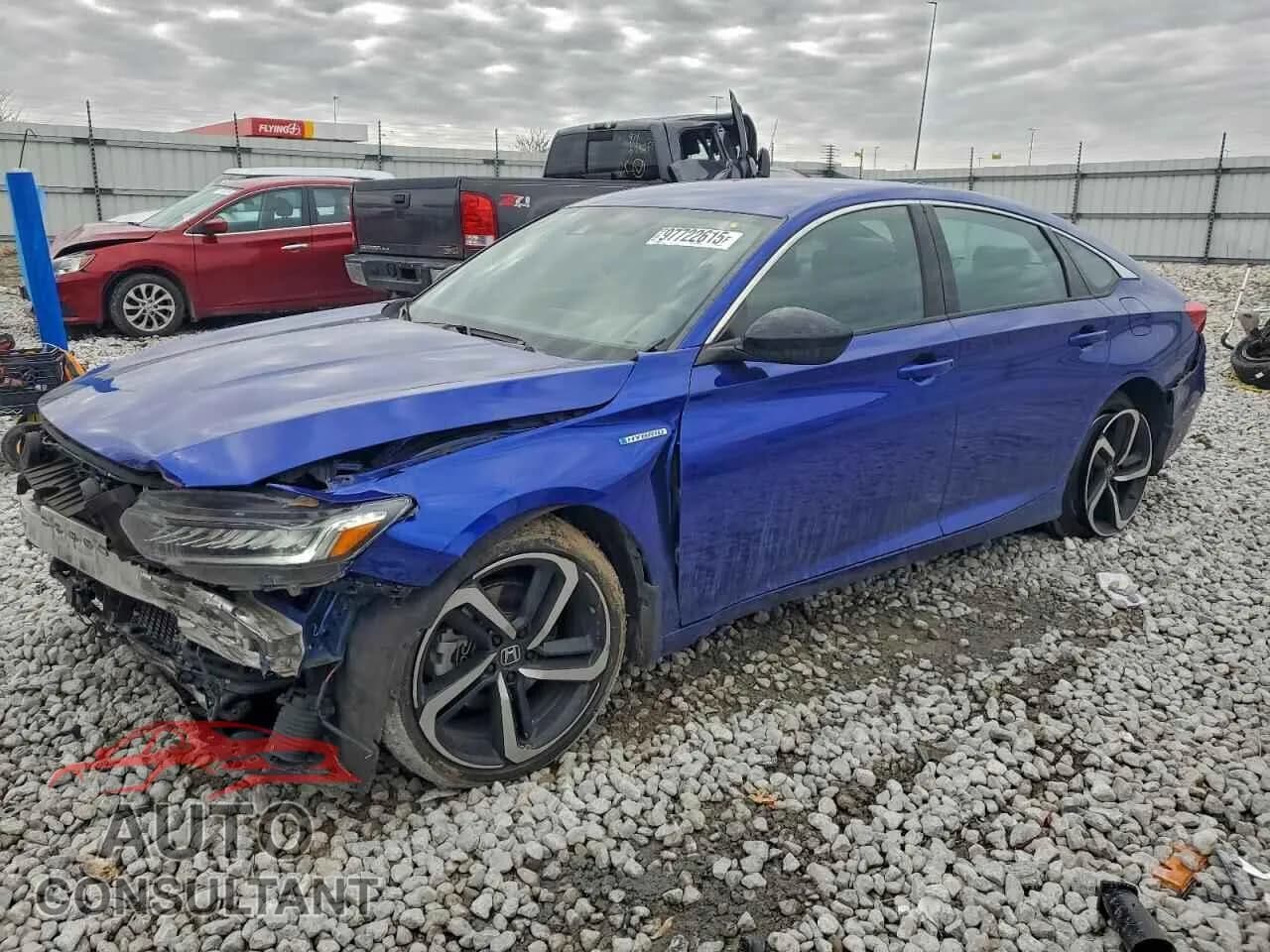 2022 HONDA ACCORD Damaged VIN 1HGCV3F29NA042775 – front exterior 2022 HONDA ACCORD Damaged VIN 1HGCV3F29NA042775 – front exterior