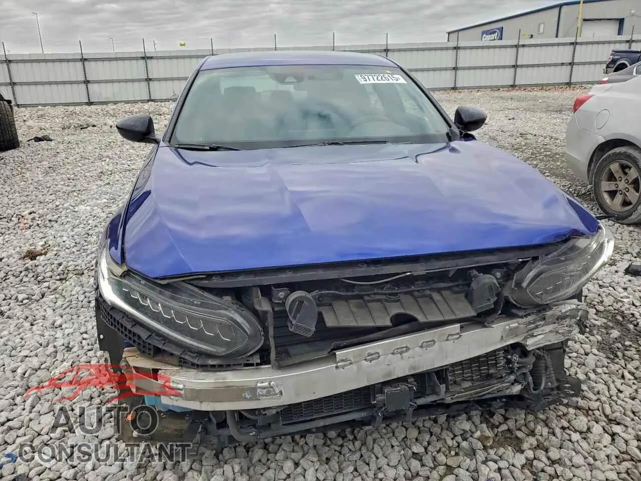 2022 HONDA ACCORD Damaged VIN 1HGCV3F29NA042775 – interior seats 2022 HONDA ACCORD Damaged VIN 1HGCV3F29NA042775 – interior seats