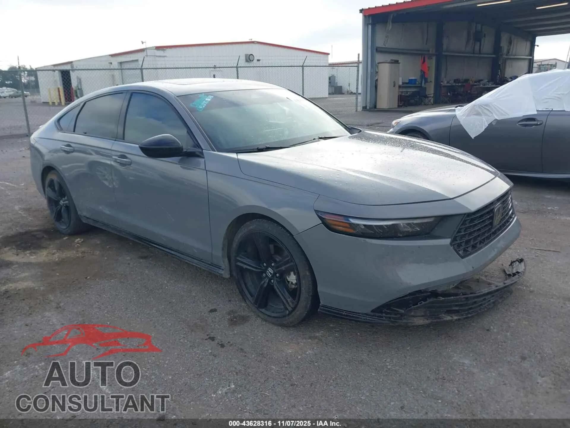 2024 HONDA ACCORD HYBRID Damaged VIN 1HGCY2F73RA037770 – front exterior 2024 HONDA ACCORD HYBRID Damaged VIN 1HGCY2F73RA037770 – front exterior