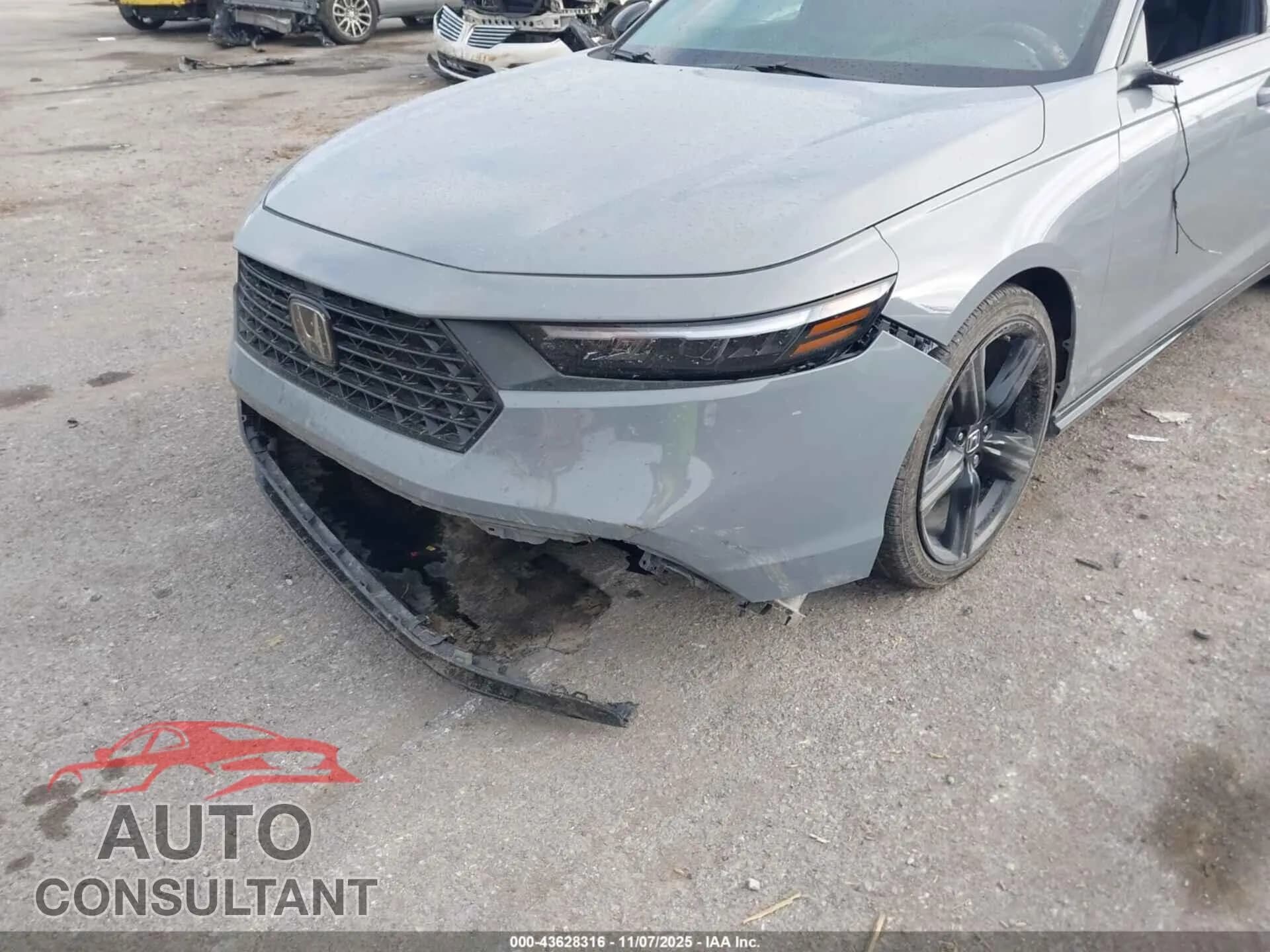 2024 HONDA ACCORD HYBRID Damaged VIN 1HGCY2F73RA037770 – engine bay 2024 HONDA ACCORD HYBRID Damaged VIN 1HGCY2F73RA037770 – engine bay