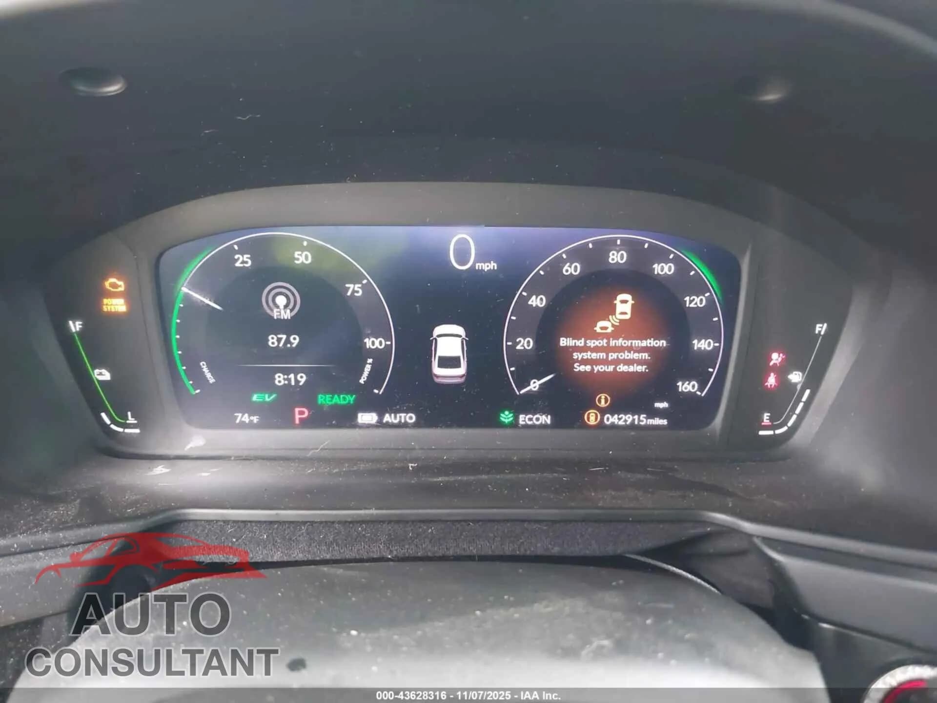 2024 HONDA ACCORD HYBRID Damaged VIN 1HGCY2F73RA037770 – exterior detail 2024 HONDA ACCORD HYBRID Damaged VIN 1HGCY2F73RA037770 – exterior detail