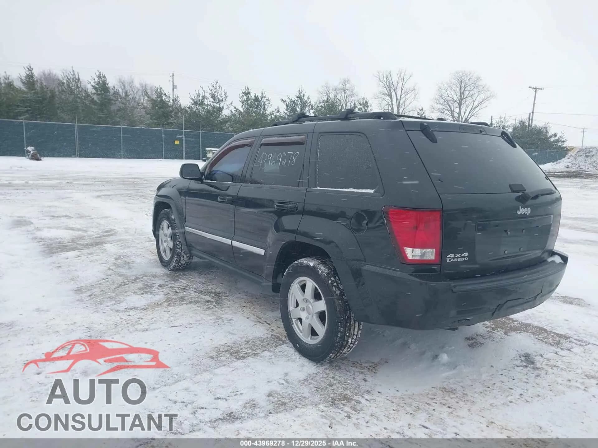 2010 JEEP GRAND CHEROKEE Damaged VIN 1J4PR4GK7AC129432 – side profile 2010 JEEP GRAND CHEROKEE Damaged VIN 1J4PR4GK7AC129432 – side profile