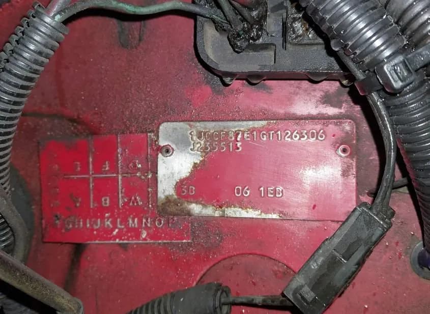 1986 JEEP CJ-7 Used VIN 1JCCF87E1GT126306 – exterior detail 1986 JEEP CJ-7 Used VIN 1JCCF87E1GT126306 – exterior detail