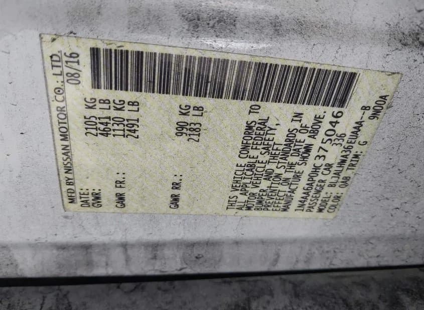 2017 NISSAN Maxima Used VIN 1N4AA6AP0HC375046 – photo 11 2017 NISSAN Maxima Used VIN 1N4AA6AP0HC375046 – photo 11