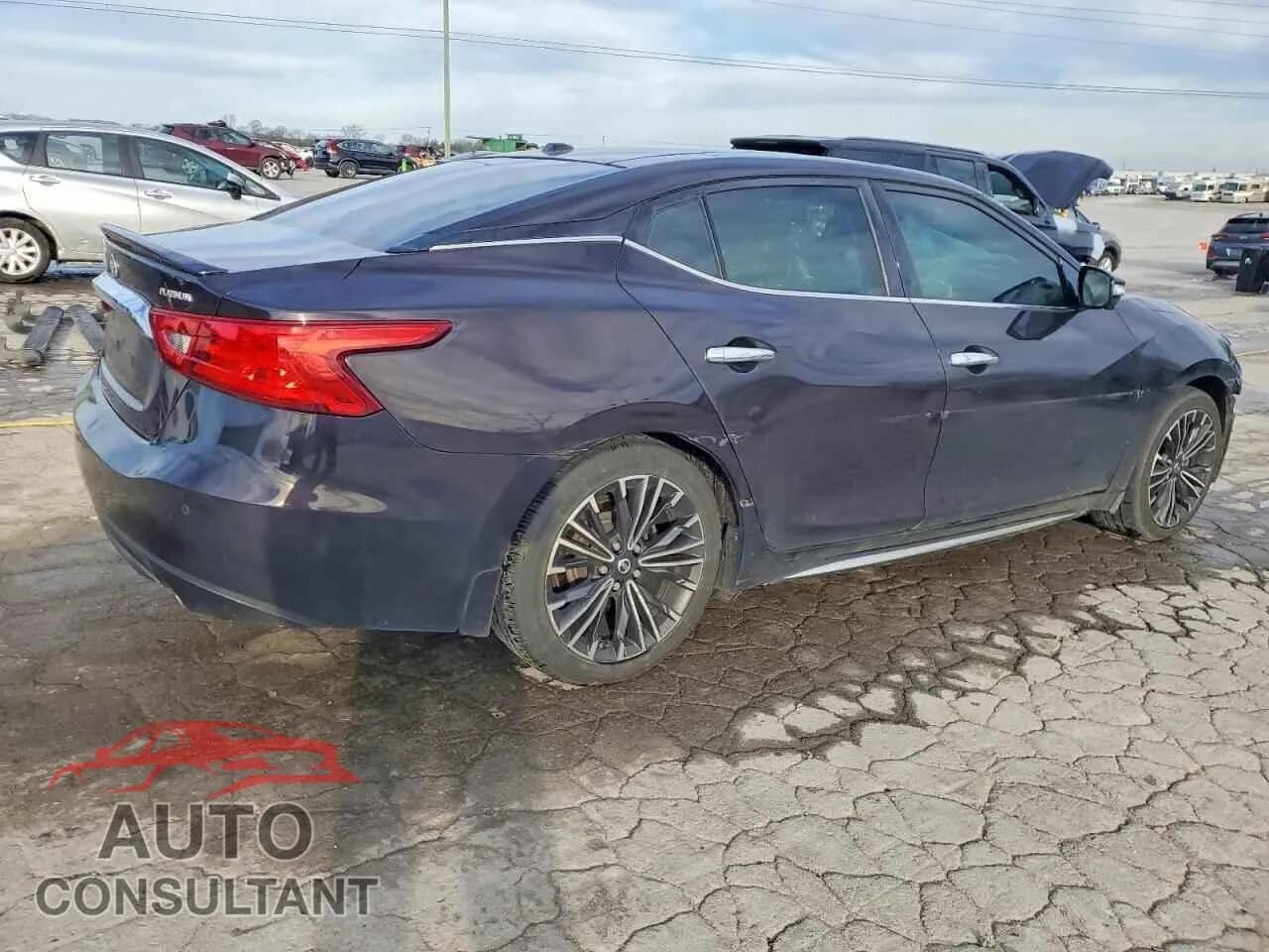 2016 NISSAN MAXIMA Damaged VIN 1N4AA6AP1GC411647 – side profile 2016 NISSAN MAXIMA Damaged VIN 1N4AA6AP1GC411647 – side profile