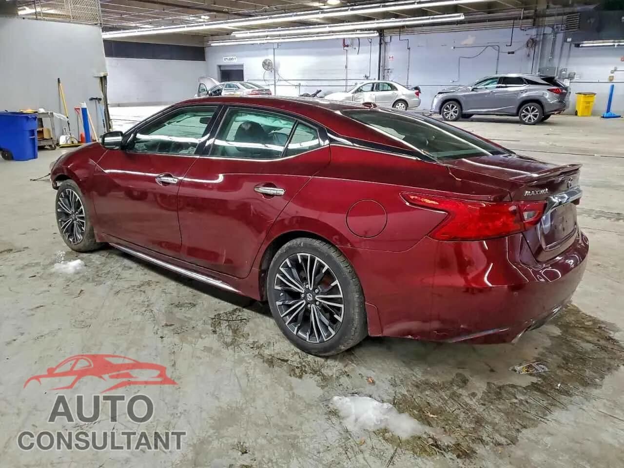 2017 NISSAN MAXIMA Damaged VIN 1N4AA6AP2HC424439 – rear exterior 2017 NISSAN MAXIMA Damaged VIN 1N4AA6AP2HC424439 – rear exterior