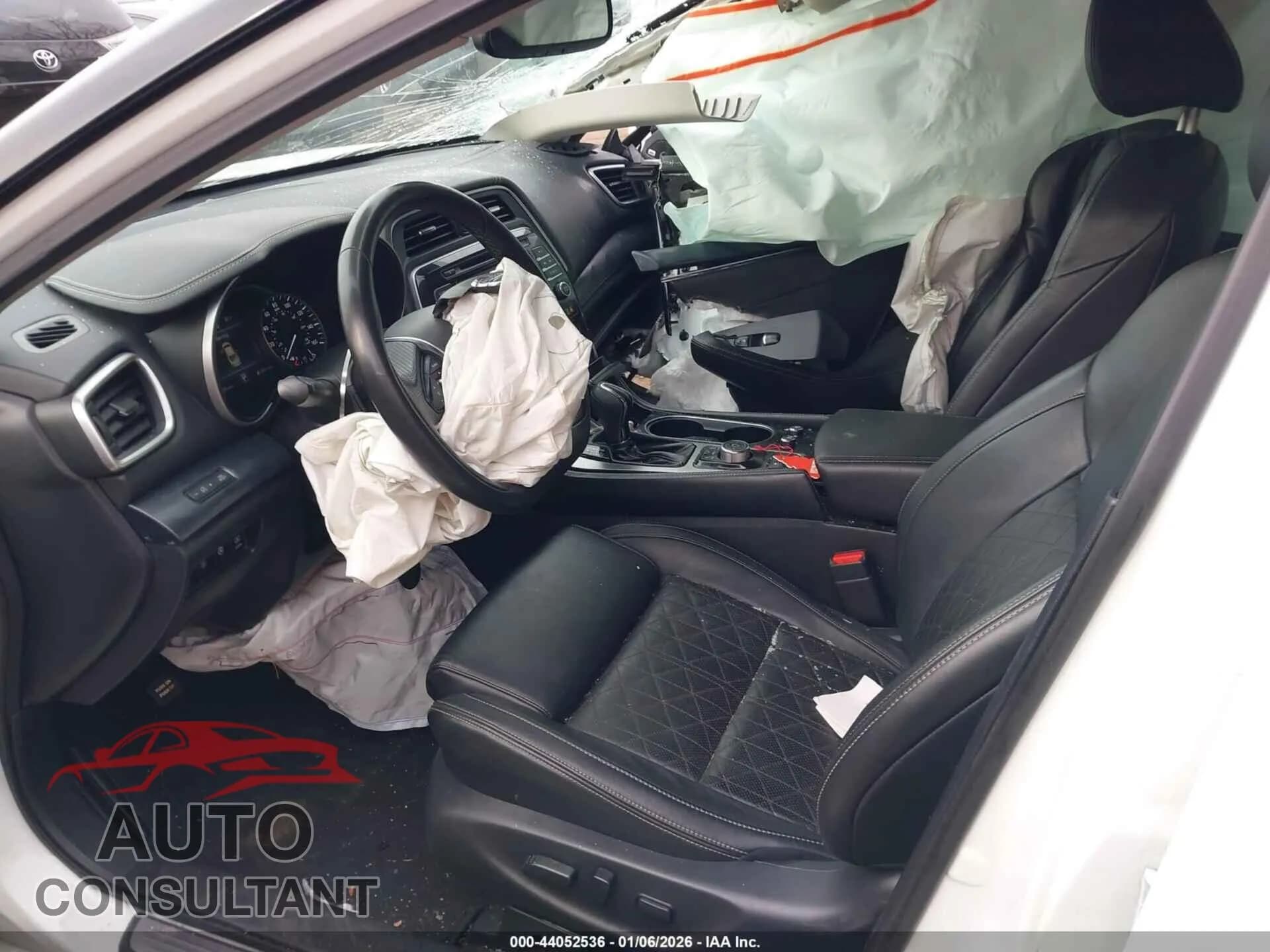 2022 NISSAN MAXIMA Damaged VIN 1N4AA6FV5NC507754 – interior seats 2022 NISSAN MAXIMA Damaged VIN 1N4AA6FV5NC507754 – interior seats