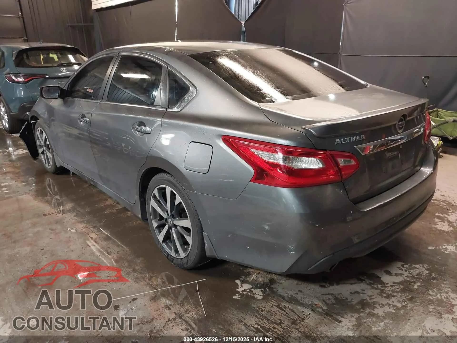 2016 NISSAN ALTIMA Damaged VIN 1N4AL3AP9GC153726 – side profile 2016 NISSAN ALTIMA Damaged VIN 1N4AL3AP9GC153726 – side profile