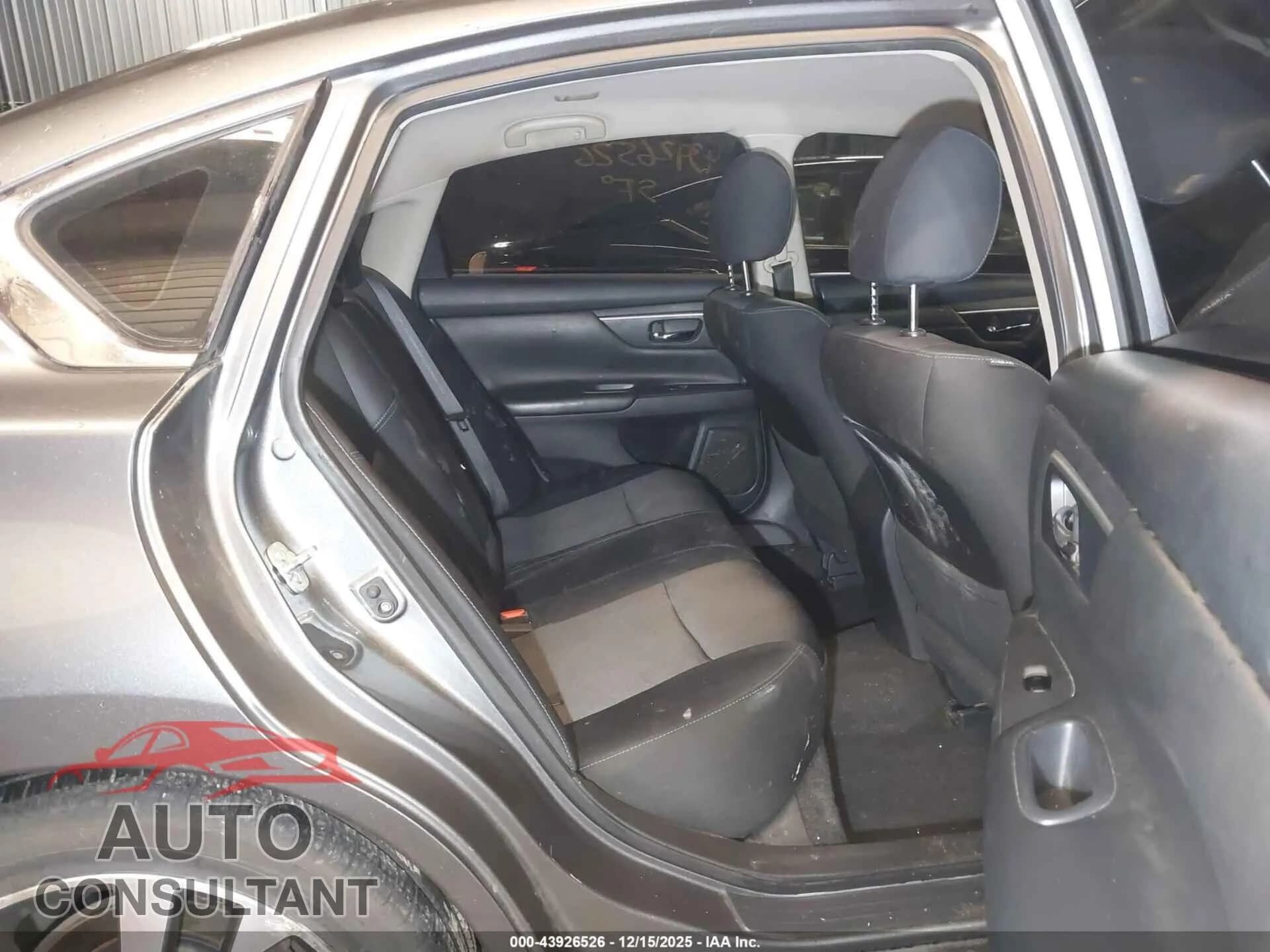 2016 NISSAN ALTIMA Damaged VIN 1N4AL3AP9GC153726 – undercarriage 2016 NISSAN ALTIMA Damaged VIN 1N4AL3AP9GC153726 – undercarriage