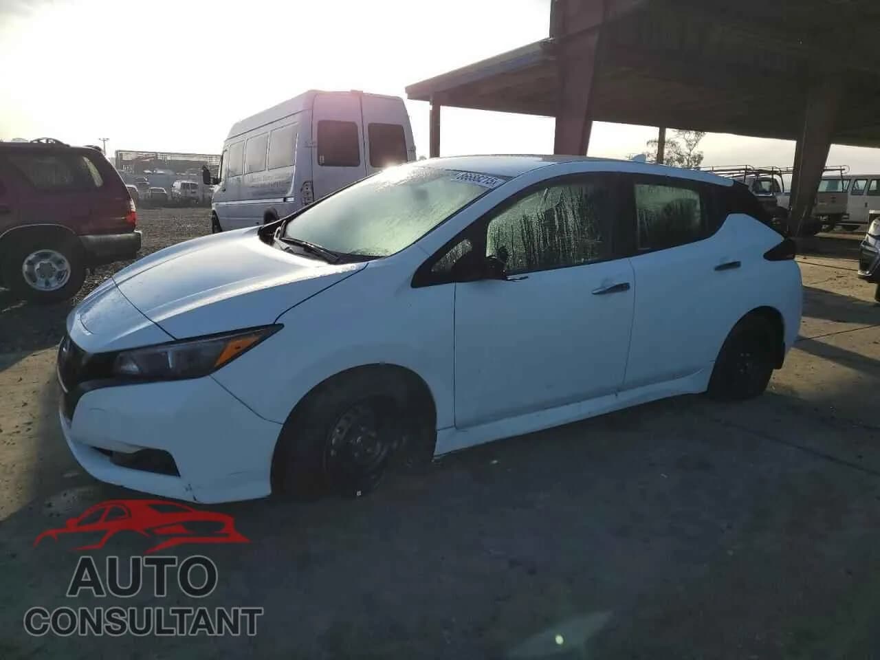 2024 NISSAN LEAF Damaged VIN 1N4AZ1BV9RC550890 – front exterior 2024 NISSAN LEAF Damaged VIN 1N4AZ1BV9RC550890 – front exterior
