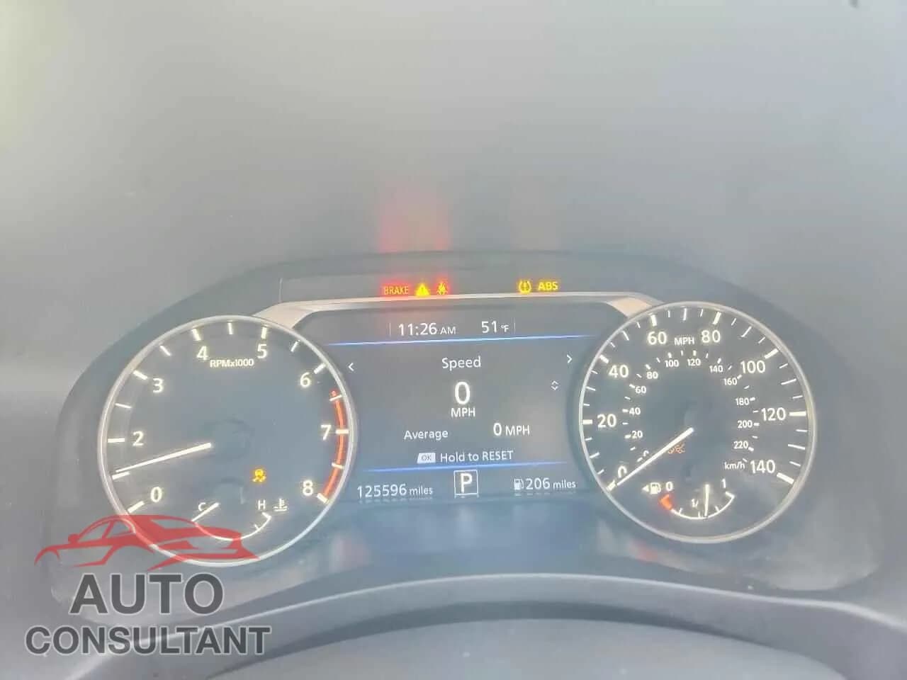 2020 NISSAN ALTIMA Damaged VIN 1N4BL4BV5LC189205 – trunk area 2020 NISSAN ALTIMA Damaged VIN 1N4BL4BV5LC189205 – trunk area