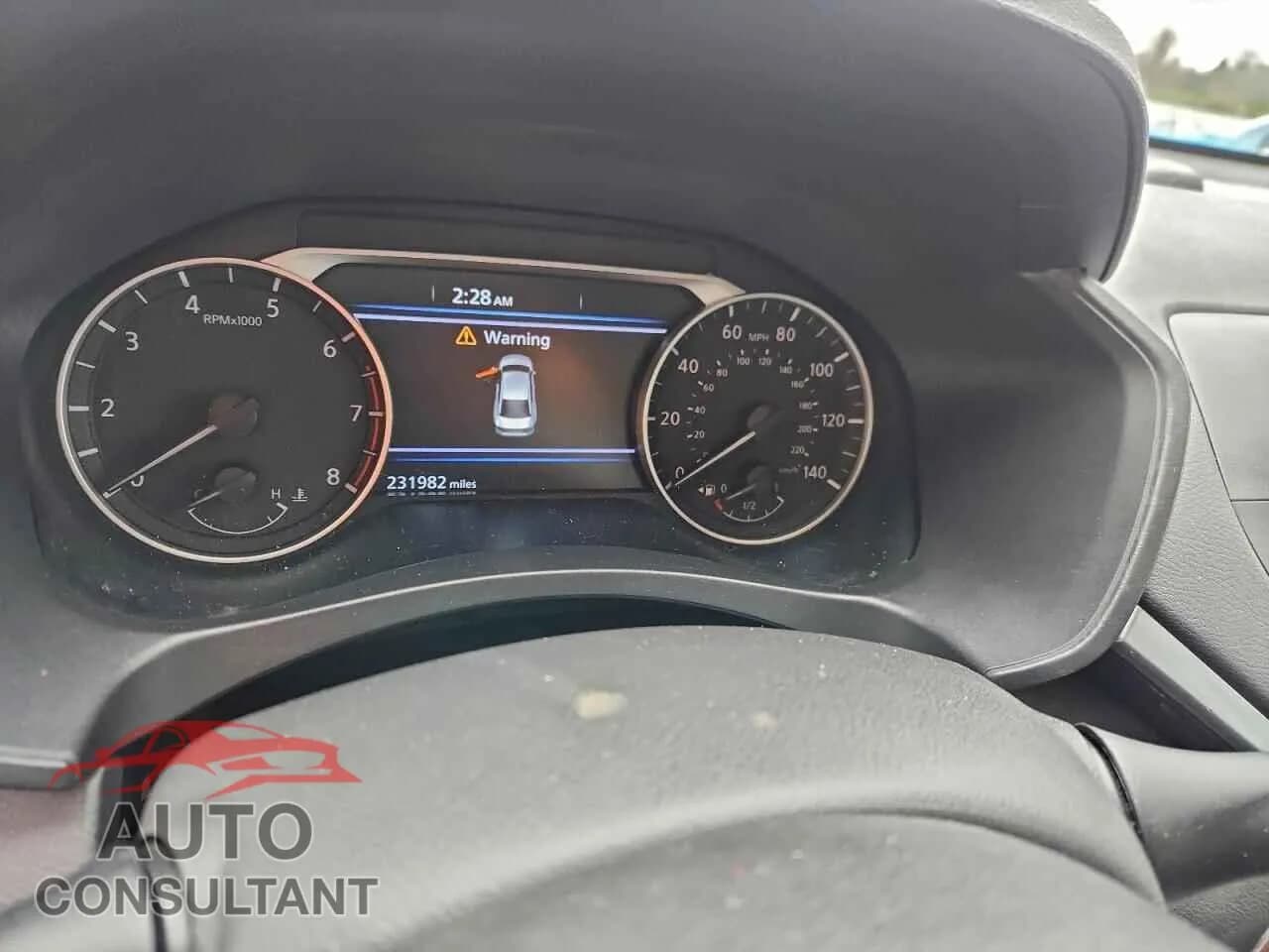 2020 NISSAN ALTIMA Damaged VIN 1N4BL4BV5LC225619 – trunk area 2020 NISSAN ALTIMA Damaged VIN 1N4BL4BV5LC225619 – trunk area