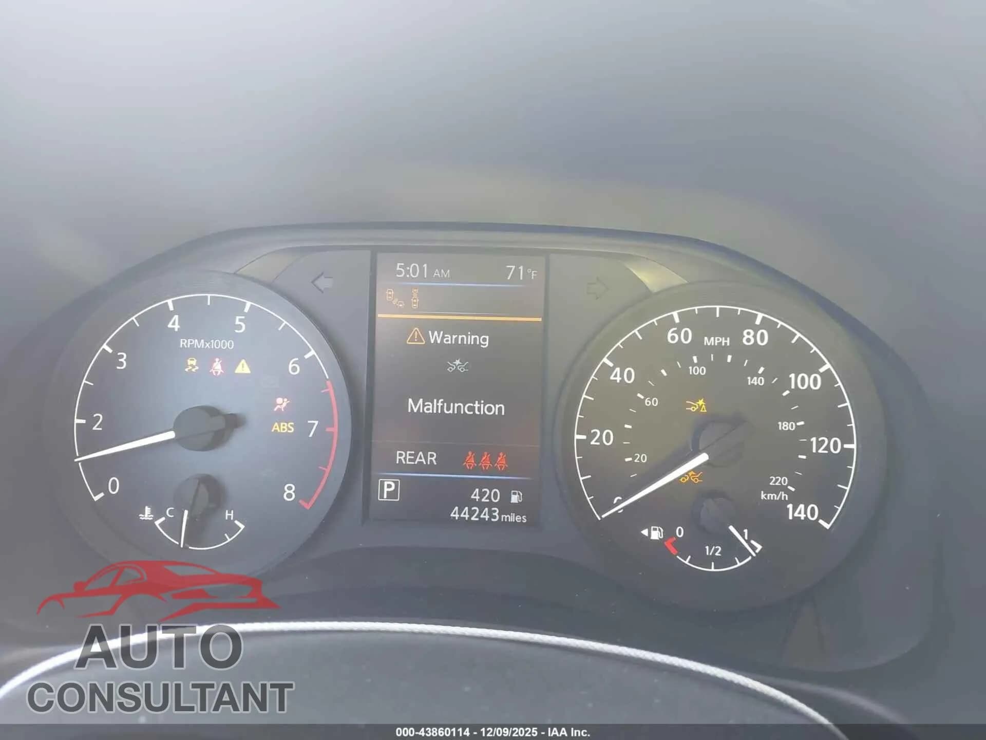 2023 NISSAN ALTIMA Damaged VIN 1N4BL4BVXPN393816 – exterior detail 2023 NISSAN ALTIMA Damaged VIN 1N4BL4BVXPN393816 – exterior detail