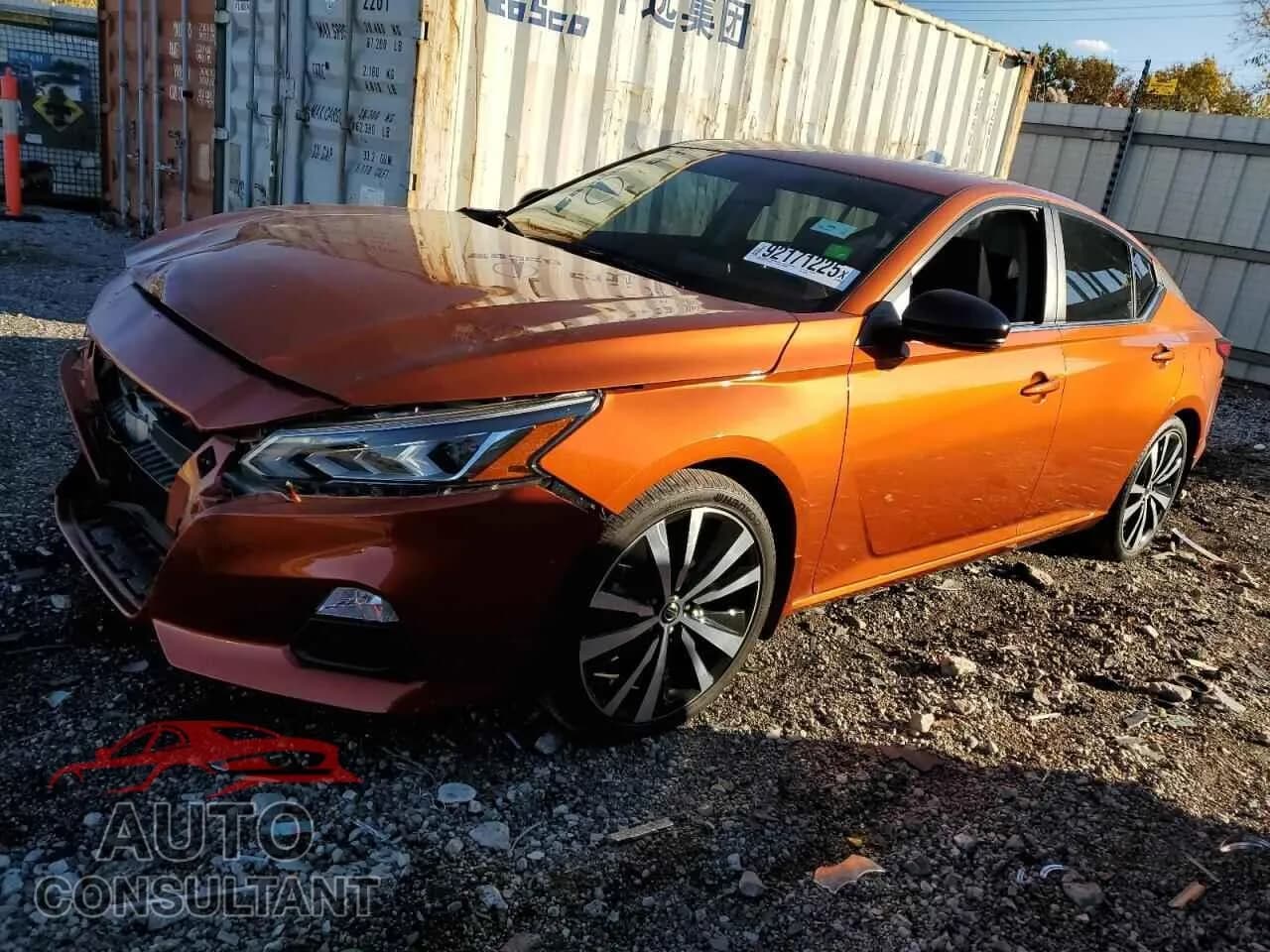 2019 NISSAN ALTIMA Damaged VIN 1N4BL4CV0KC125358 – front exterior 2019 NISSAN ALTIMA Damaged VIN 1N4BL4CV0KC125358 – front exterior