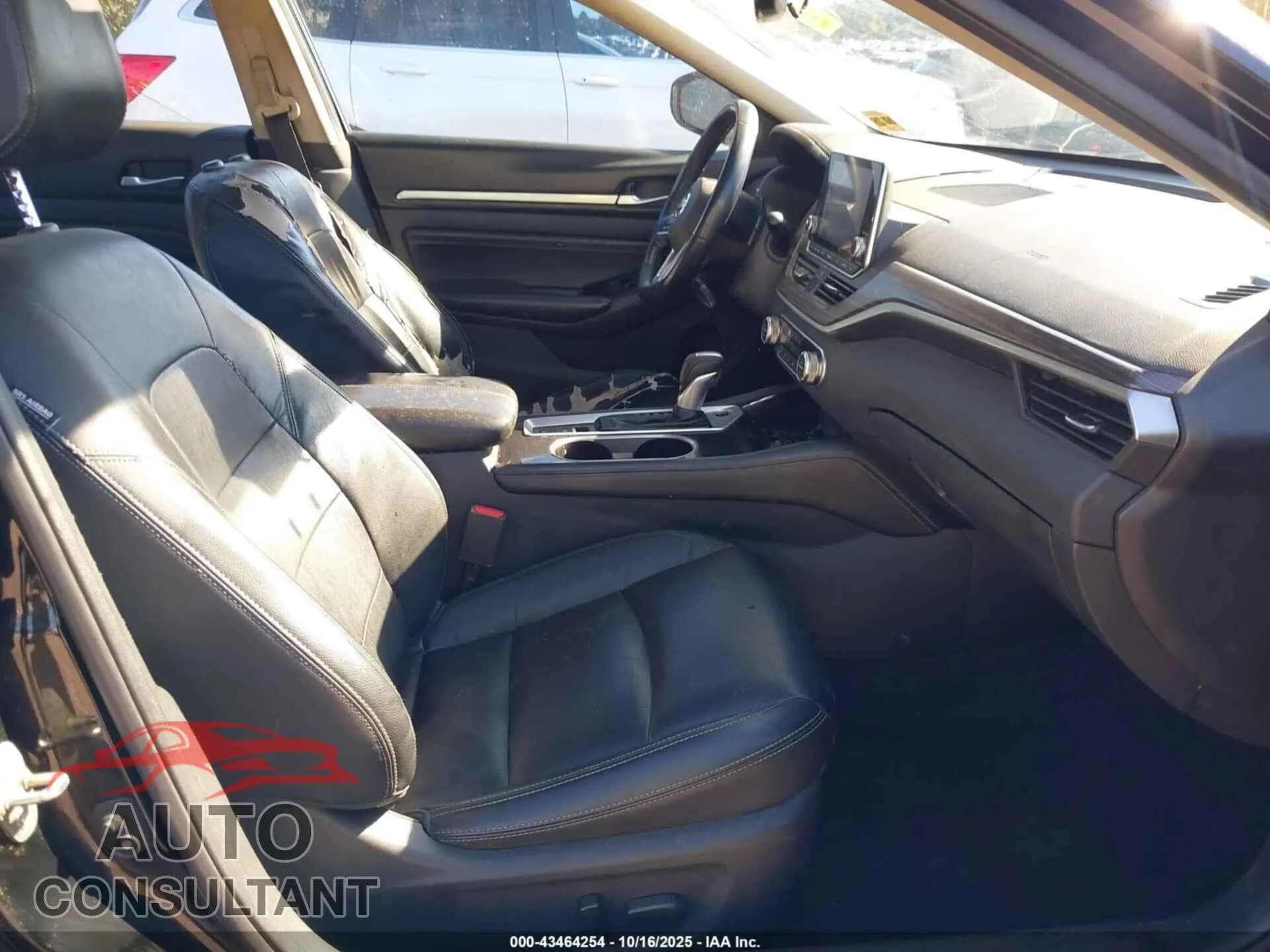 2020 NISSAN ALTIMA Damaged VIN 1N4BL4EV6LC157150 – interior seats 2020 NISSAN ALTIMA Damaged VIN 1N4BL4EV6LC157150 – interior seats