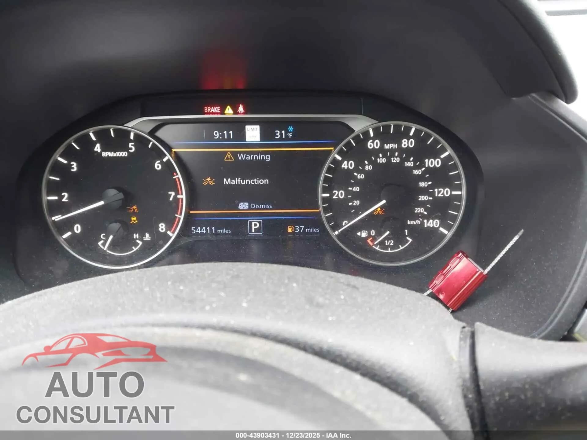 2021 NISSAN ALTIMA Damaged VIN 1N4BL4FW9MN306681 – exterior detail 2021 NISSAN ALTIMA Damaged VIN 1N4BL4FW9MN306681 – exterior detail