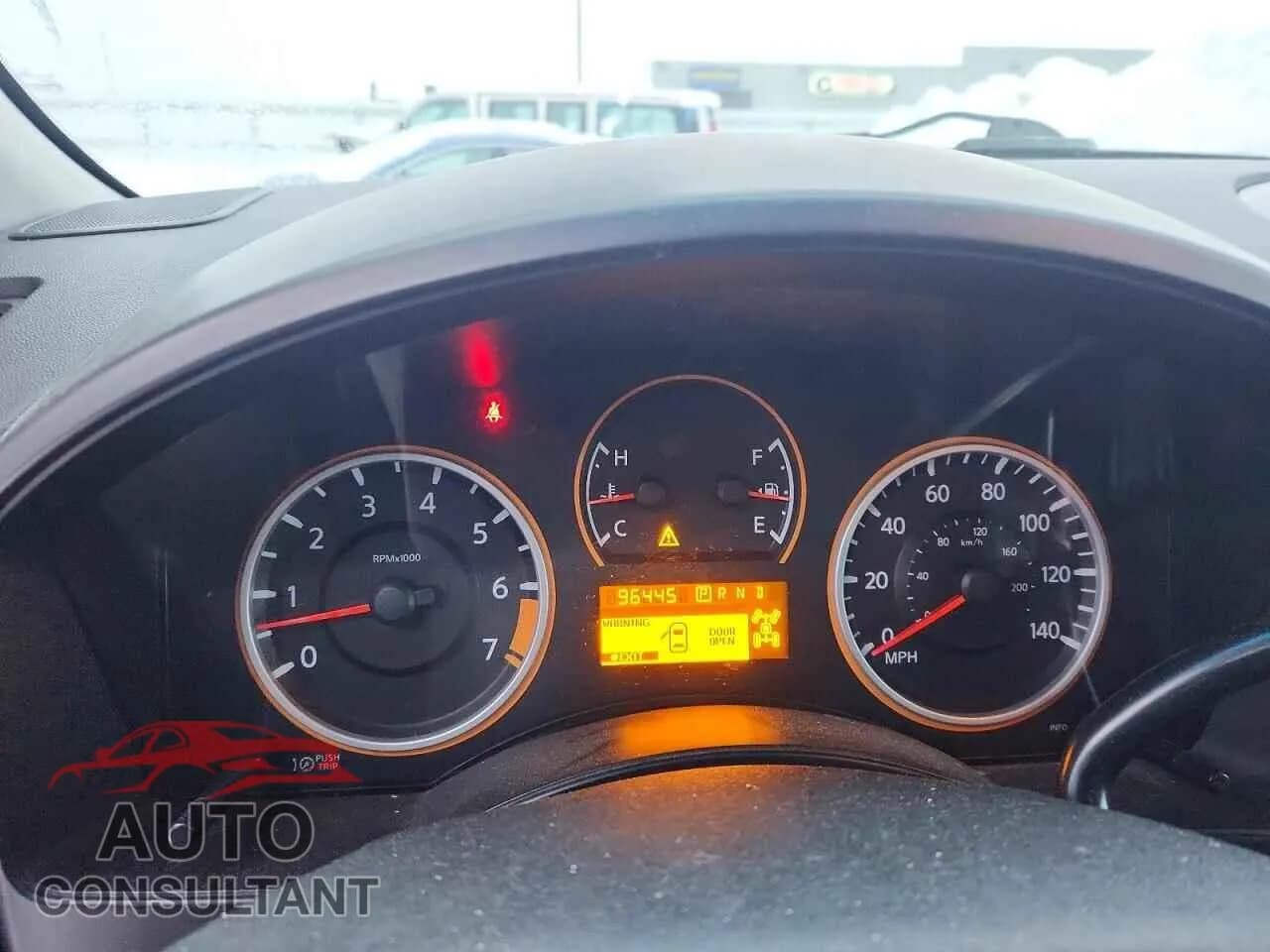 2009 NISSAN TITAN Used VIN 1N6AA07C39N313378 – trunk area 2009 NISSAN TITAN Used VIN 1N6AA07C39N313378 – trunk area