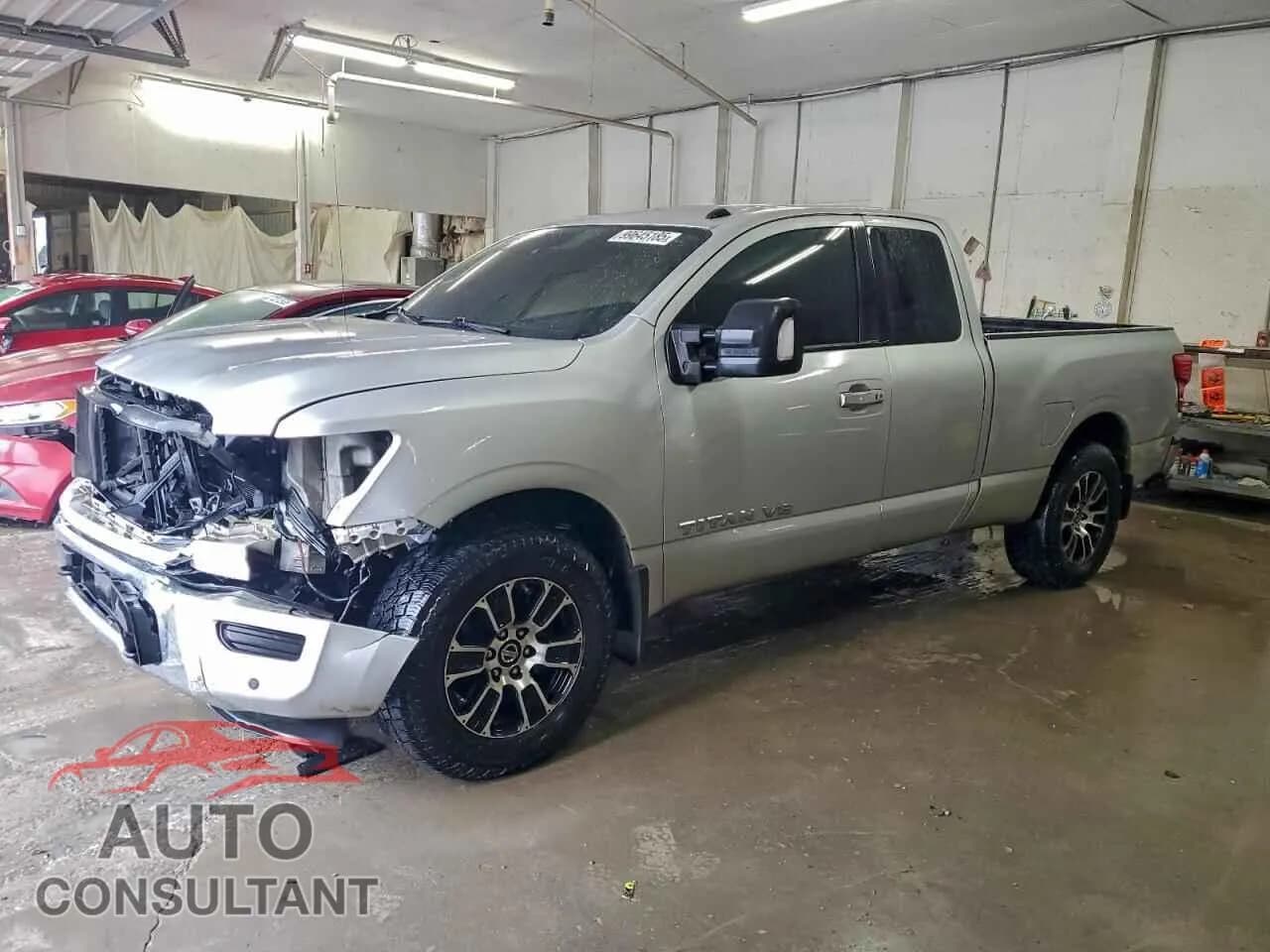 2020 NISSAN TITAN Damaged VIN 1N6AA1CD9LN501365 – front exterior 2020 NISSAN TITAN Damaged VIN 1N6AA1CD9LN501365 – front exterior