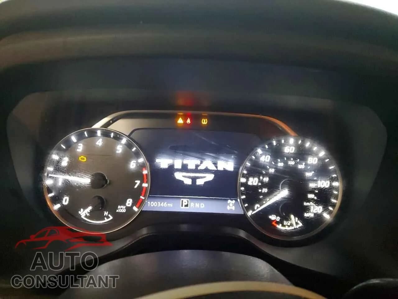 2020 NISSAN TITAN Damaged VIN 1N6AA1CD9LN501365 – trunk area 2020 NISSAN TITAN Damaged VIN 1N6AA1CD9LN501365 – trunk area