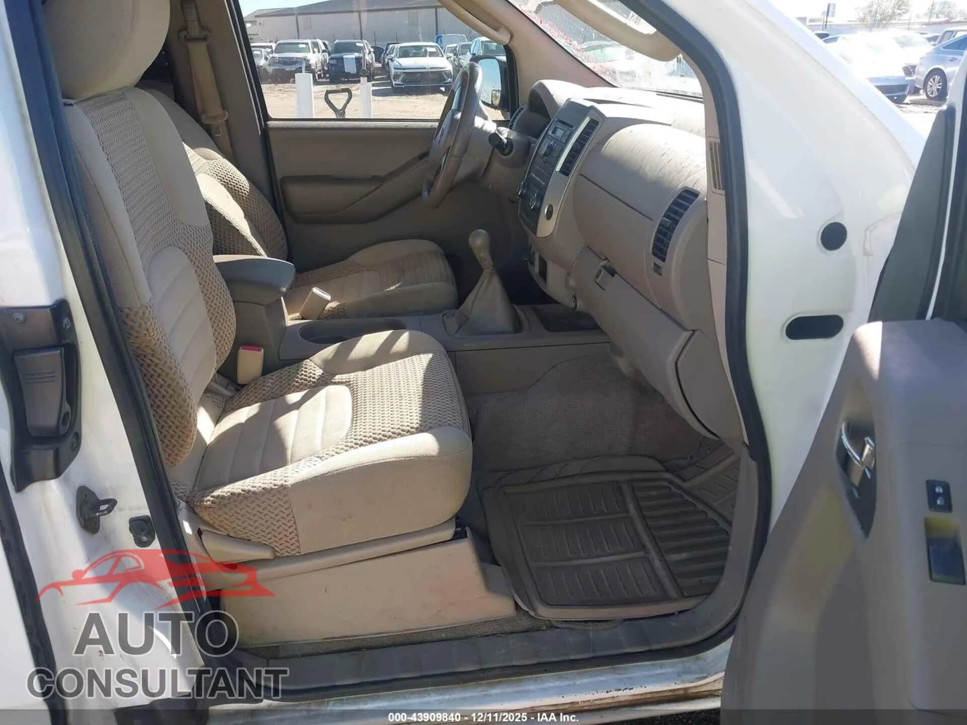 2010 NISSAN FRONTIER Damaged VIN 1N6AD0CW2AC413141 – interior seats 2010 NISSAN FRONTIER Damaged VIN 1N6AD0CW2AC413141 – interior seats