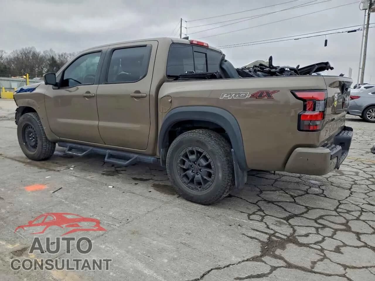 2022 NISSAN FRONTIER Damaged VIN 1N6ED1EK0NN637827 – rear exterior 2022 NISSAN FRONTIER Damaged VIN 1N6ED1EK0NN637827 – rear exterior