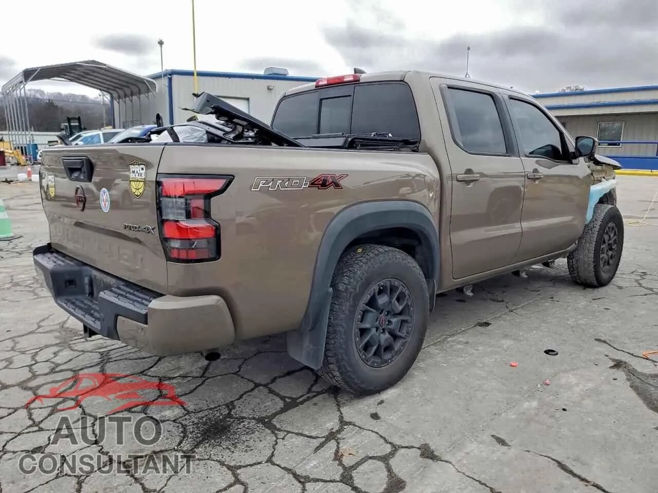 2022 NISSAN FRONTIER Damaged VIN 1N6ED1EK0NN637827 – side profile 2022 NISSAN FRONTIER Damaged VIN 1N6ED1EK0NN637827 – side profile