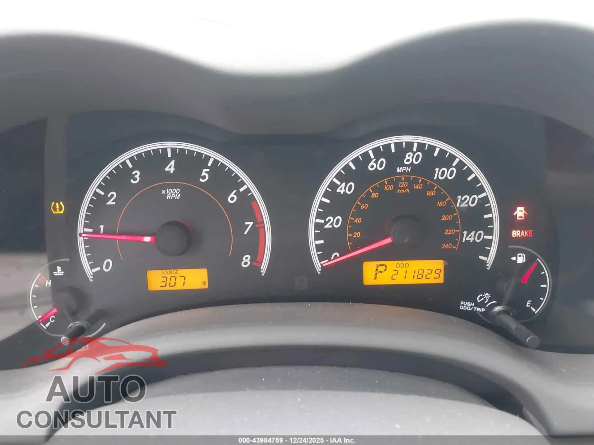 2009 TOYOTA COROLLA Damaged VIN 1NXBU40E49Z046772 – exterior detail 2009 TOYOTA COROLLA Damaged VIN 1NXBU40E49Z046772 – exterior detail